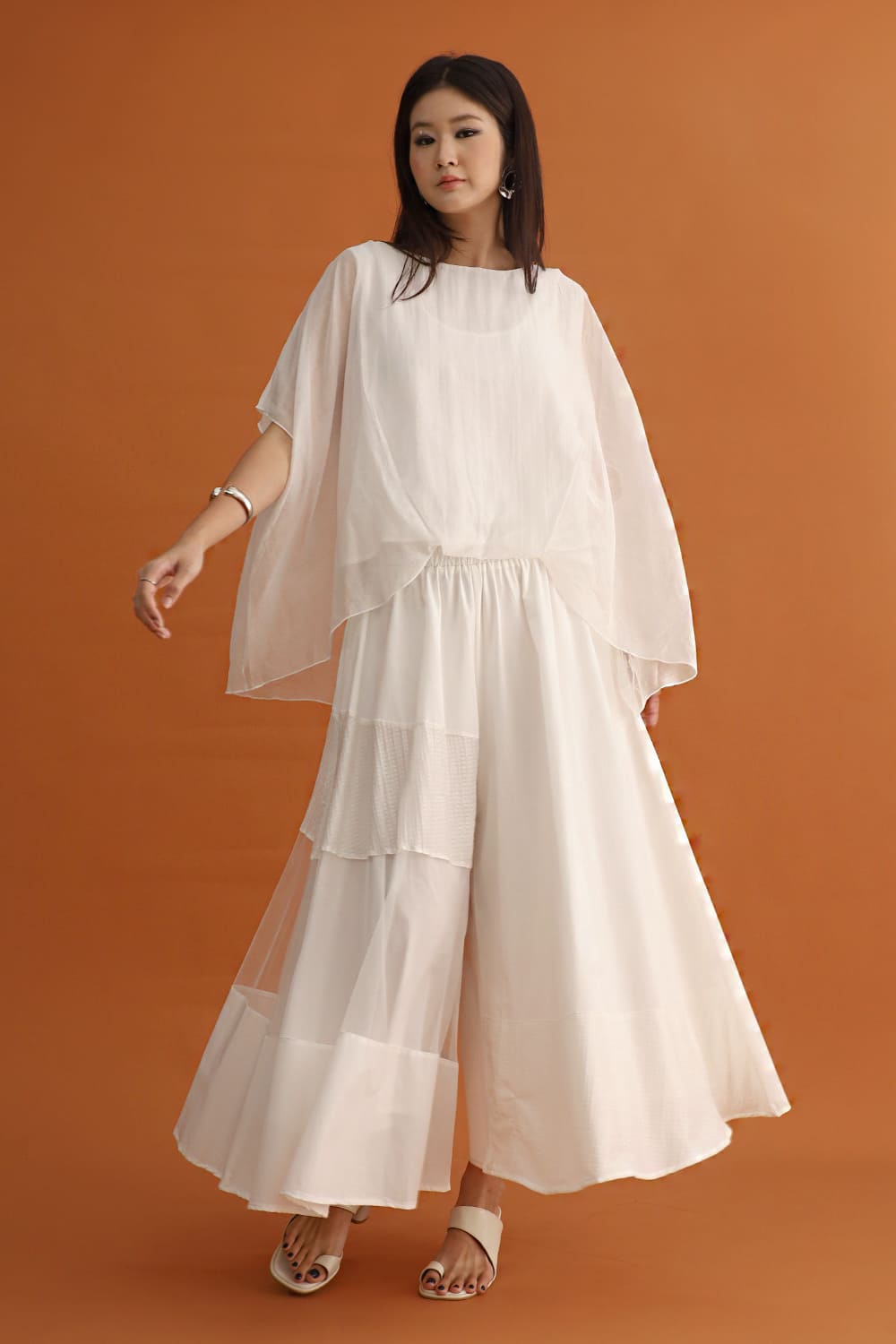 CHOSEN - Atlas Mesh Top in White