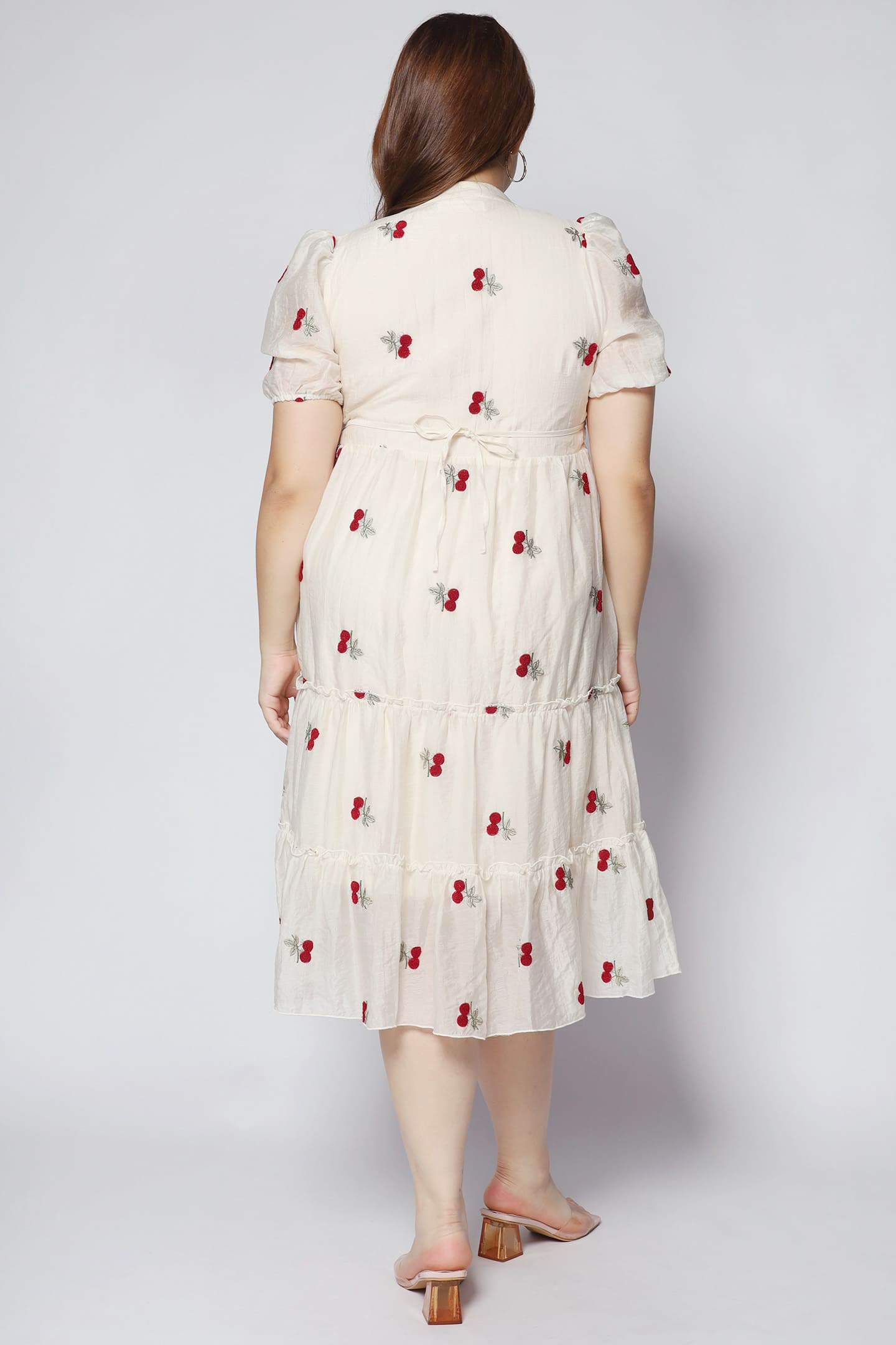 Aurora Dress in Cherries