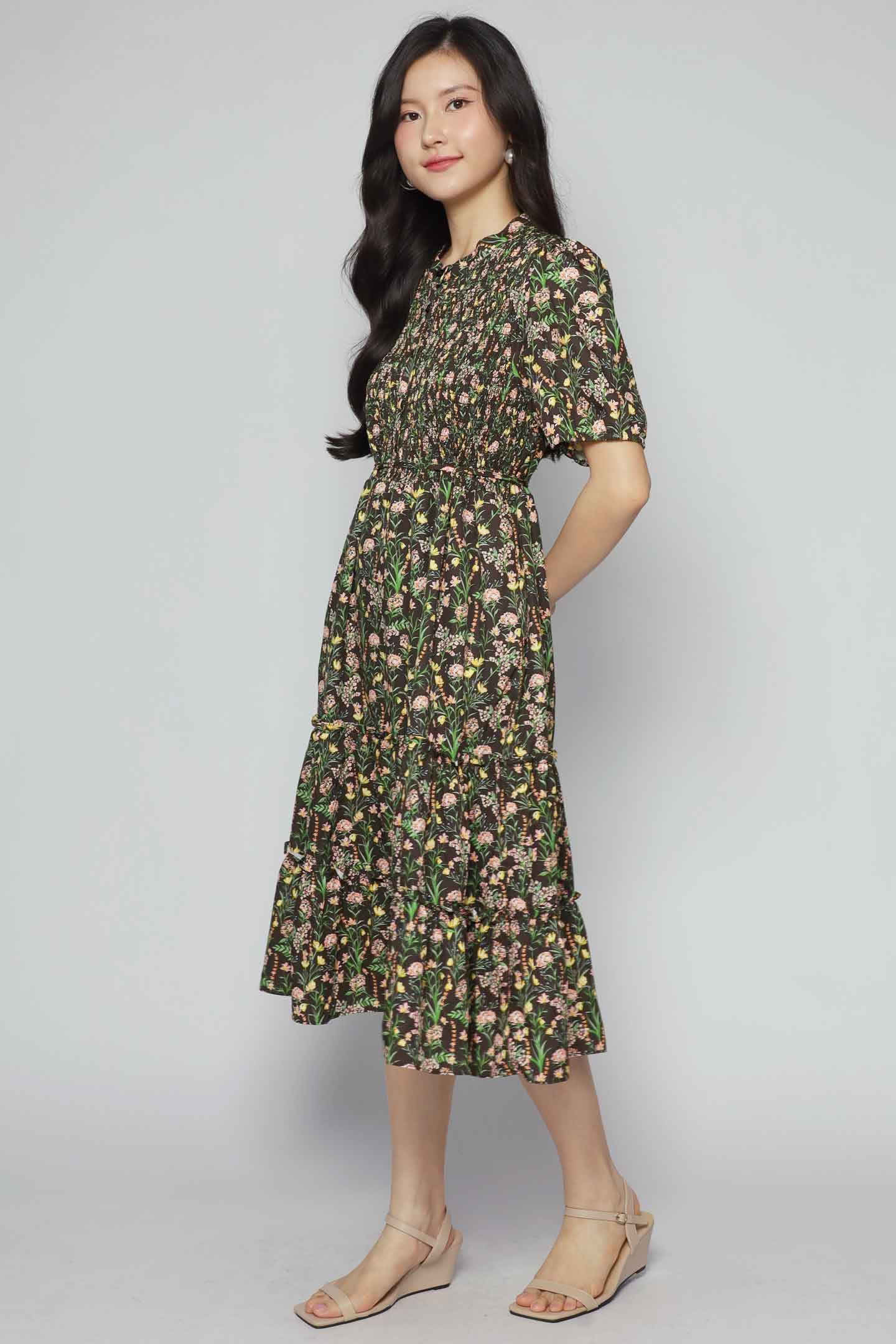 Aurora Dress (V2) in Eden Field