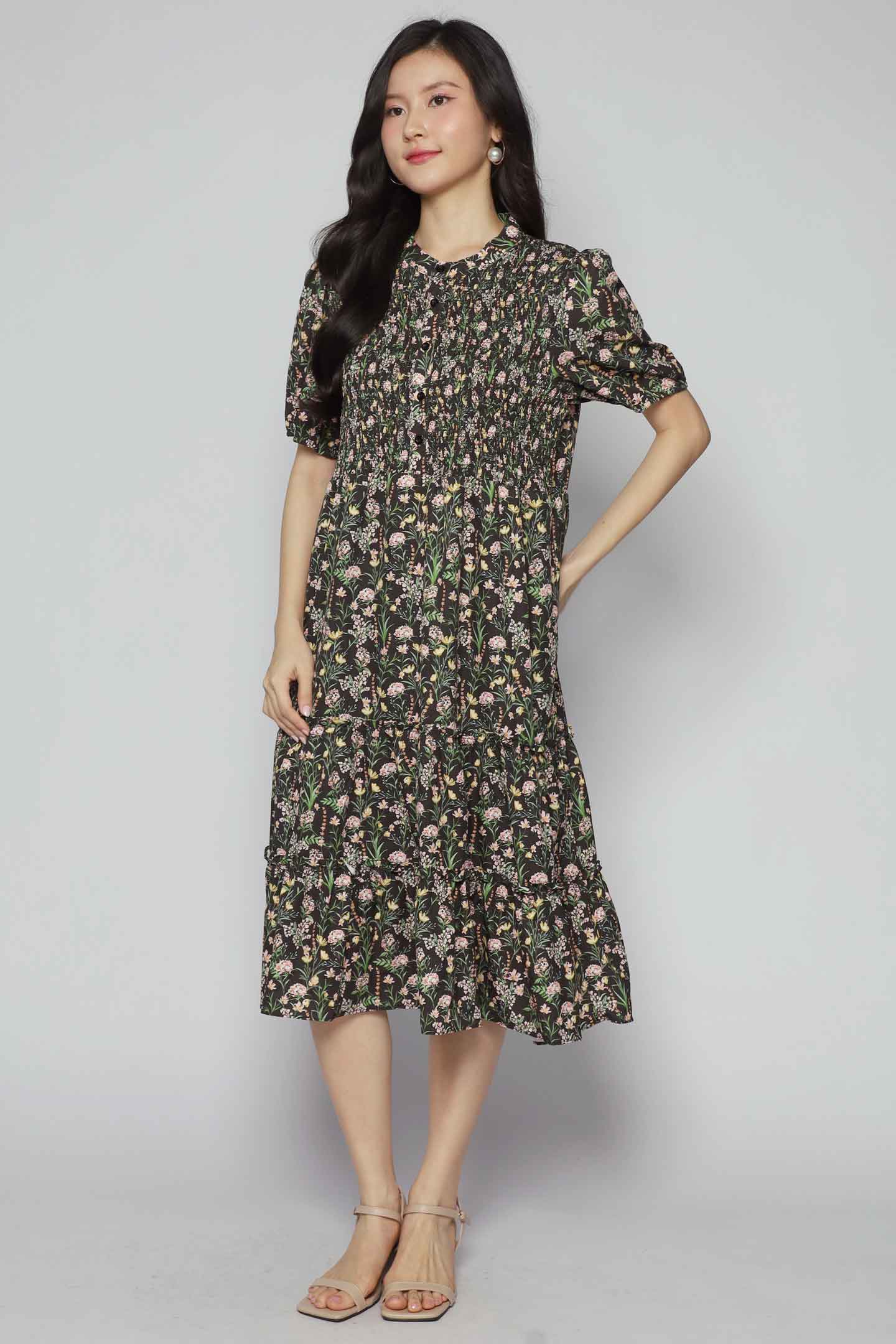 Aurora Dress (V2) in Eden Field