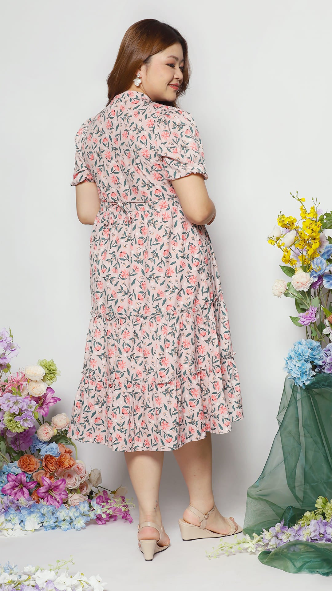 Aurora Dress in Floral Date