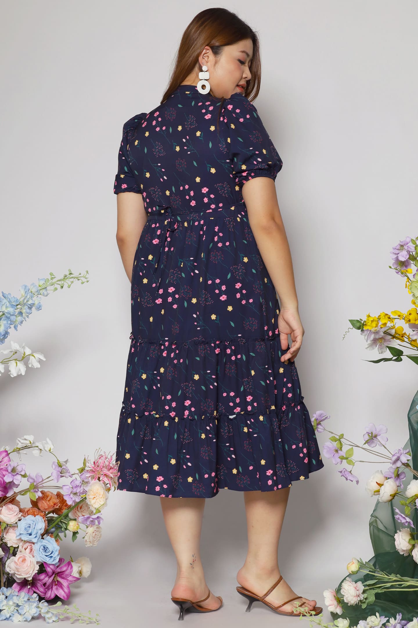 Aurora Dress in Sunday Blooms