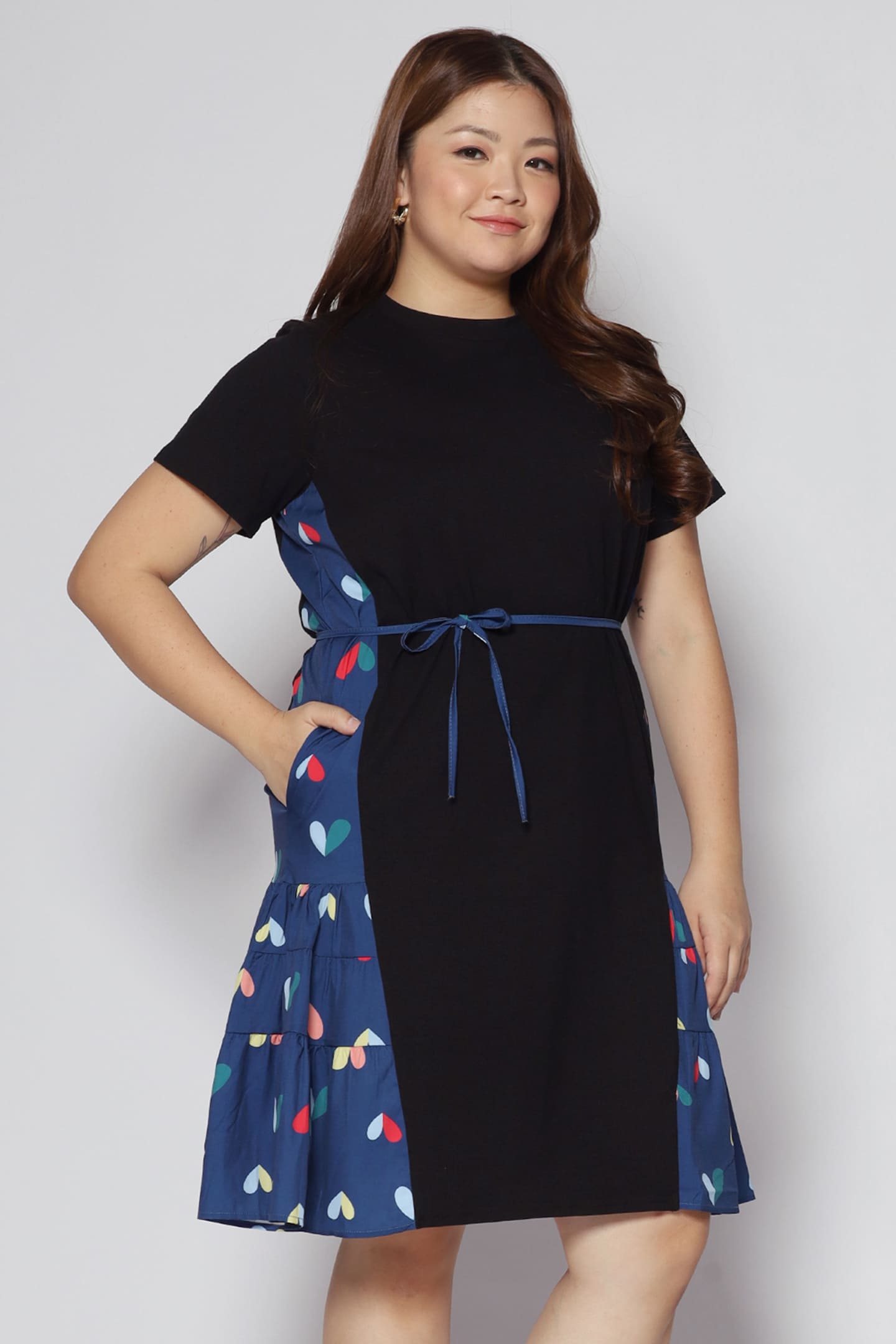 Ava Dress in Hearts