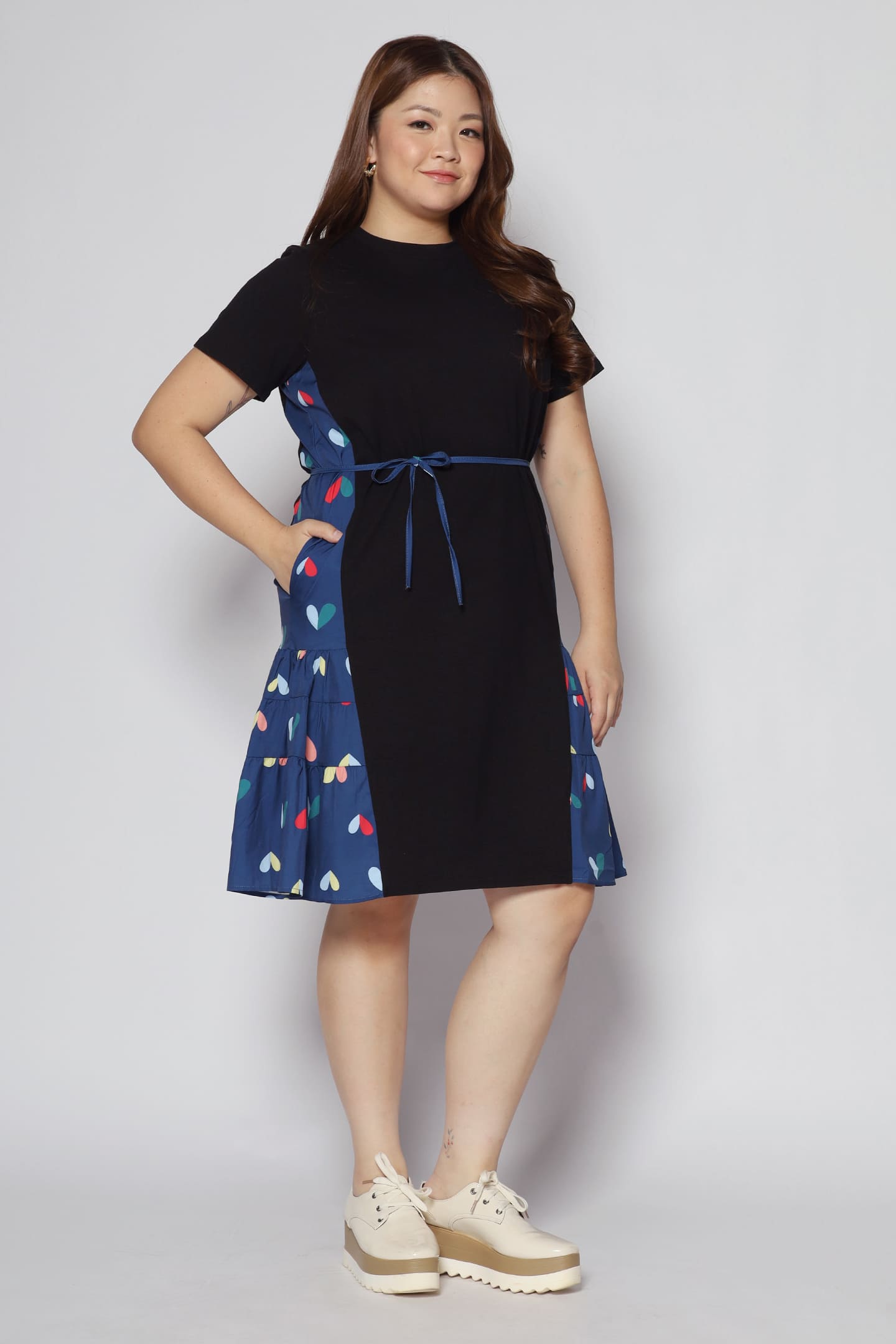 Ava Dress in Hearts