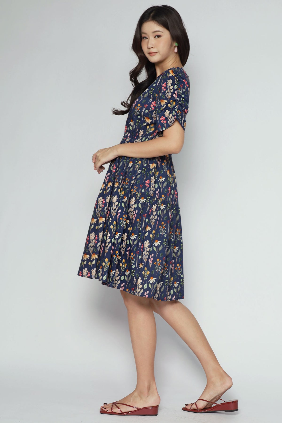 Backorders Avelyn Dress in Paisley Field