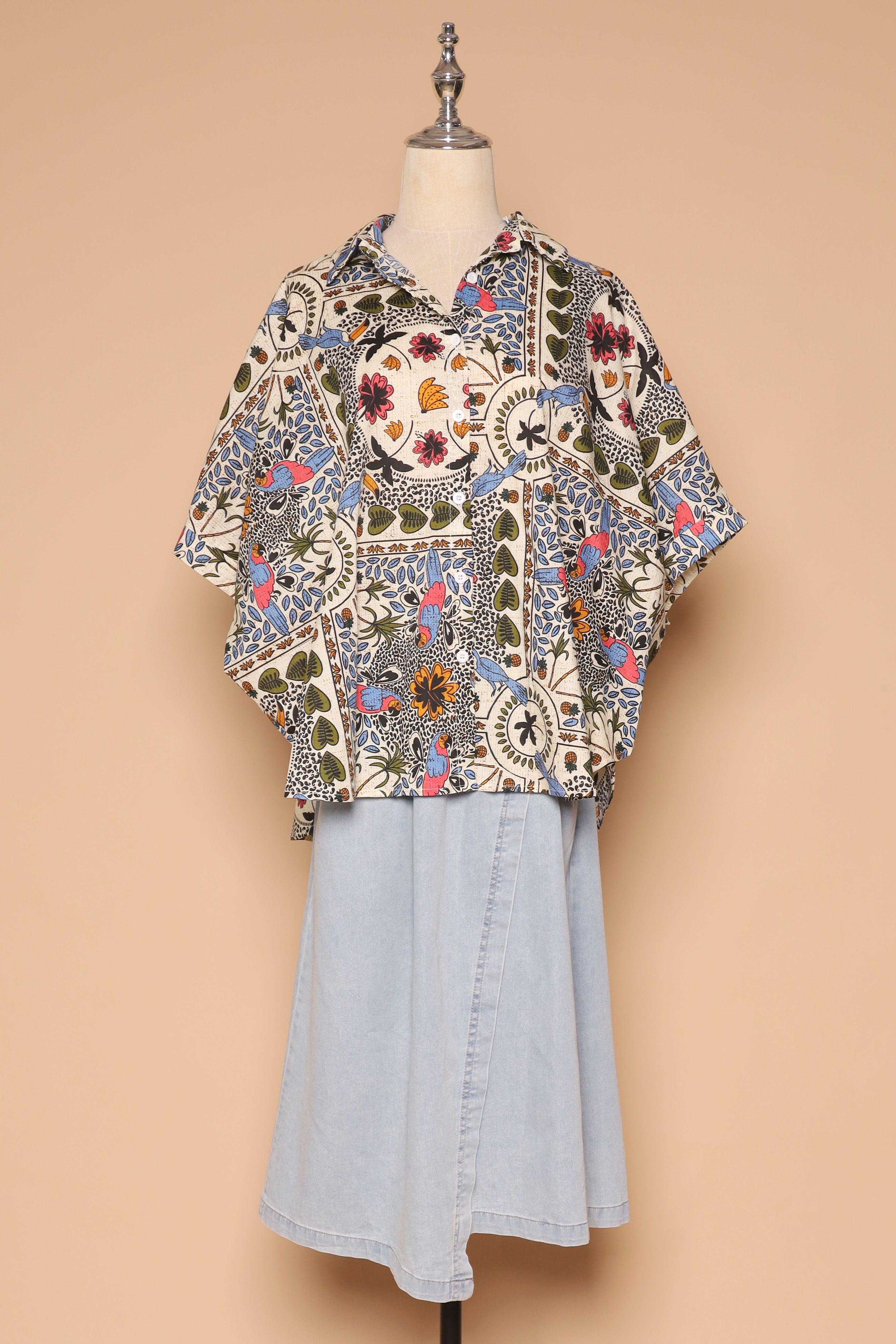 PO - Avo Shirt in Parrot Petal
