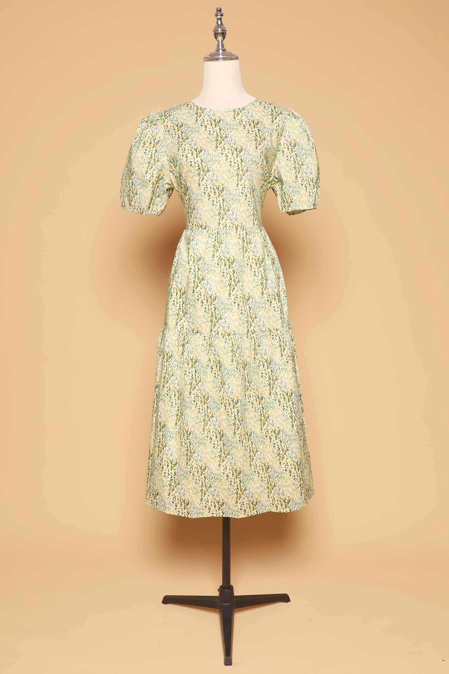 PO - Avril Dress in Lemon Field