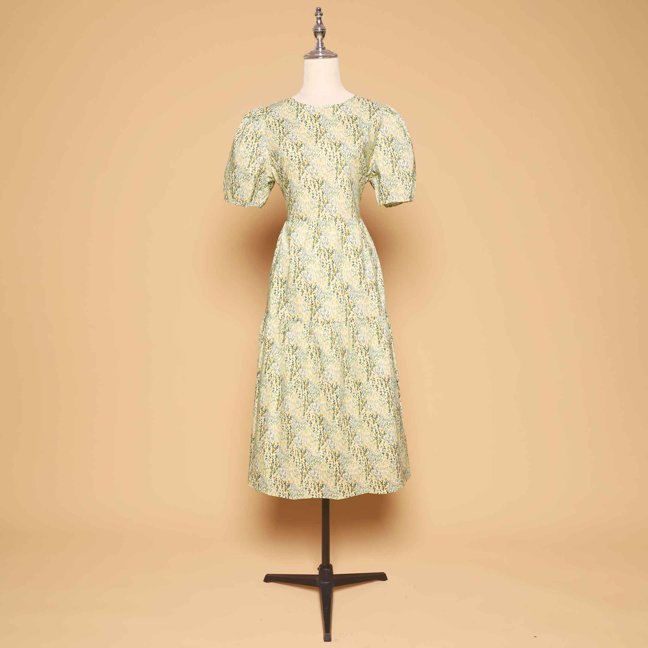PO - Avril Dress in Lemon Field