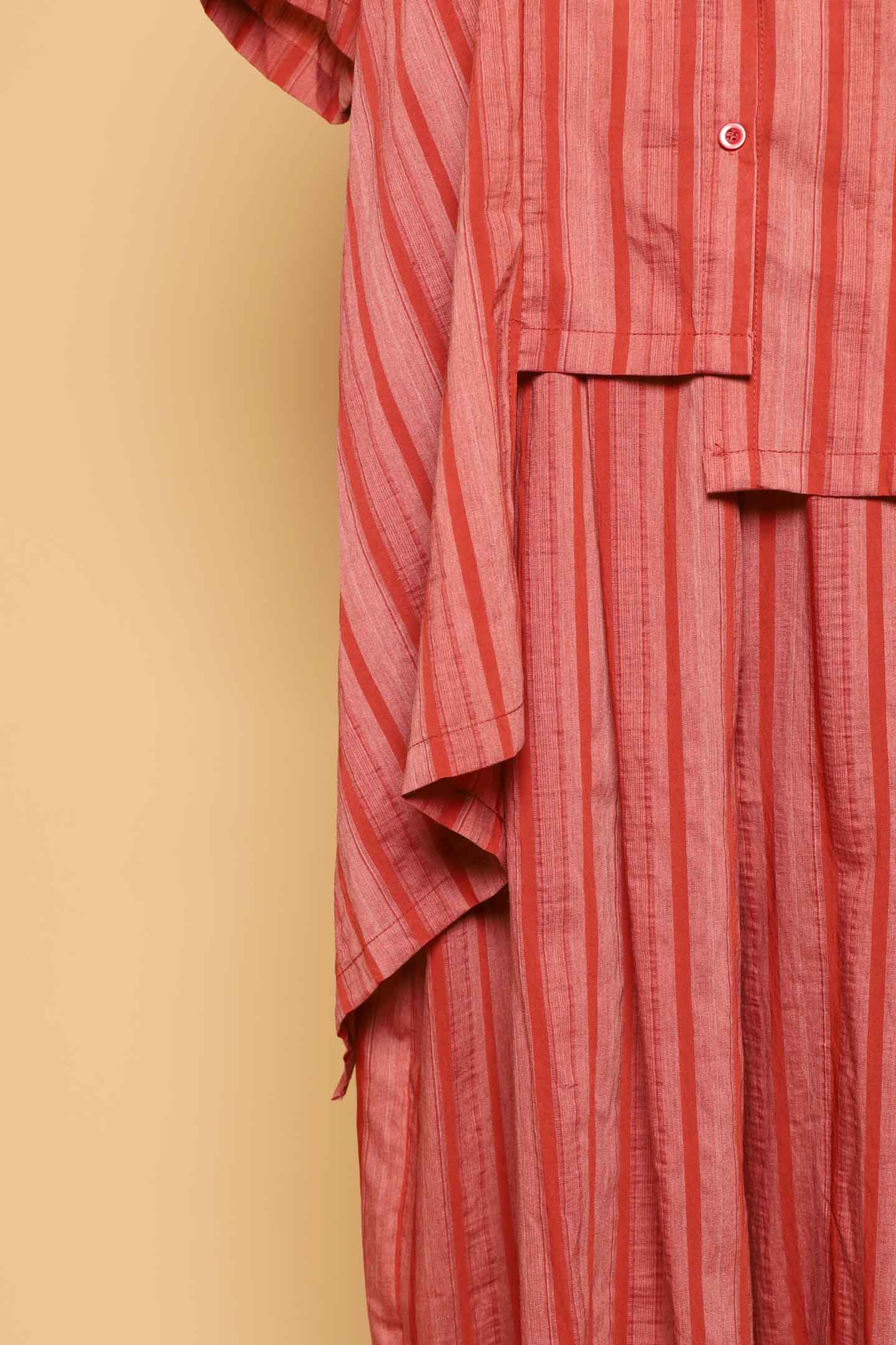 PO - Bee Openback Top in Orange Stripes