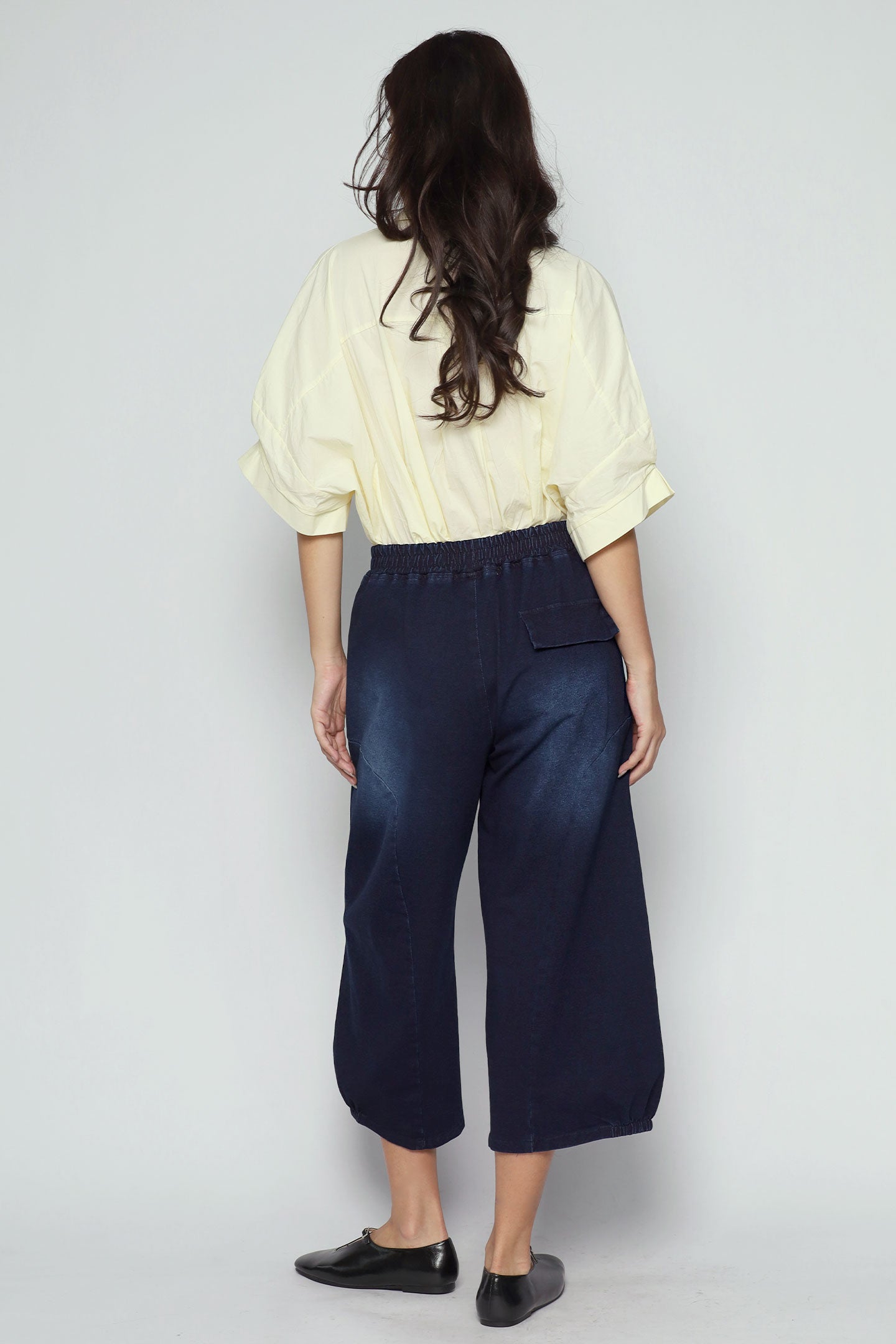 Backorders Bei Pants in Blue Denim