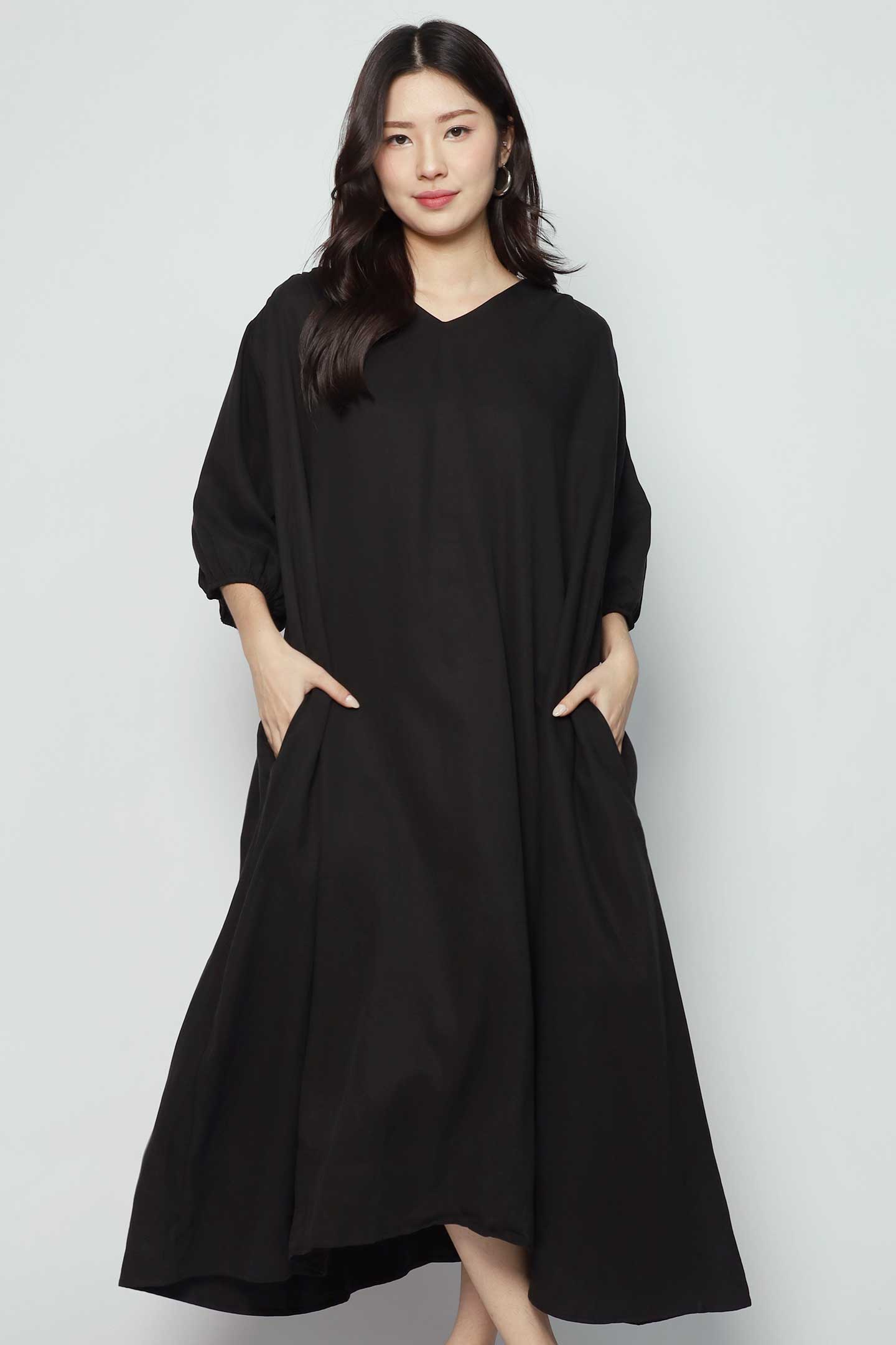Benita Dress in Black