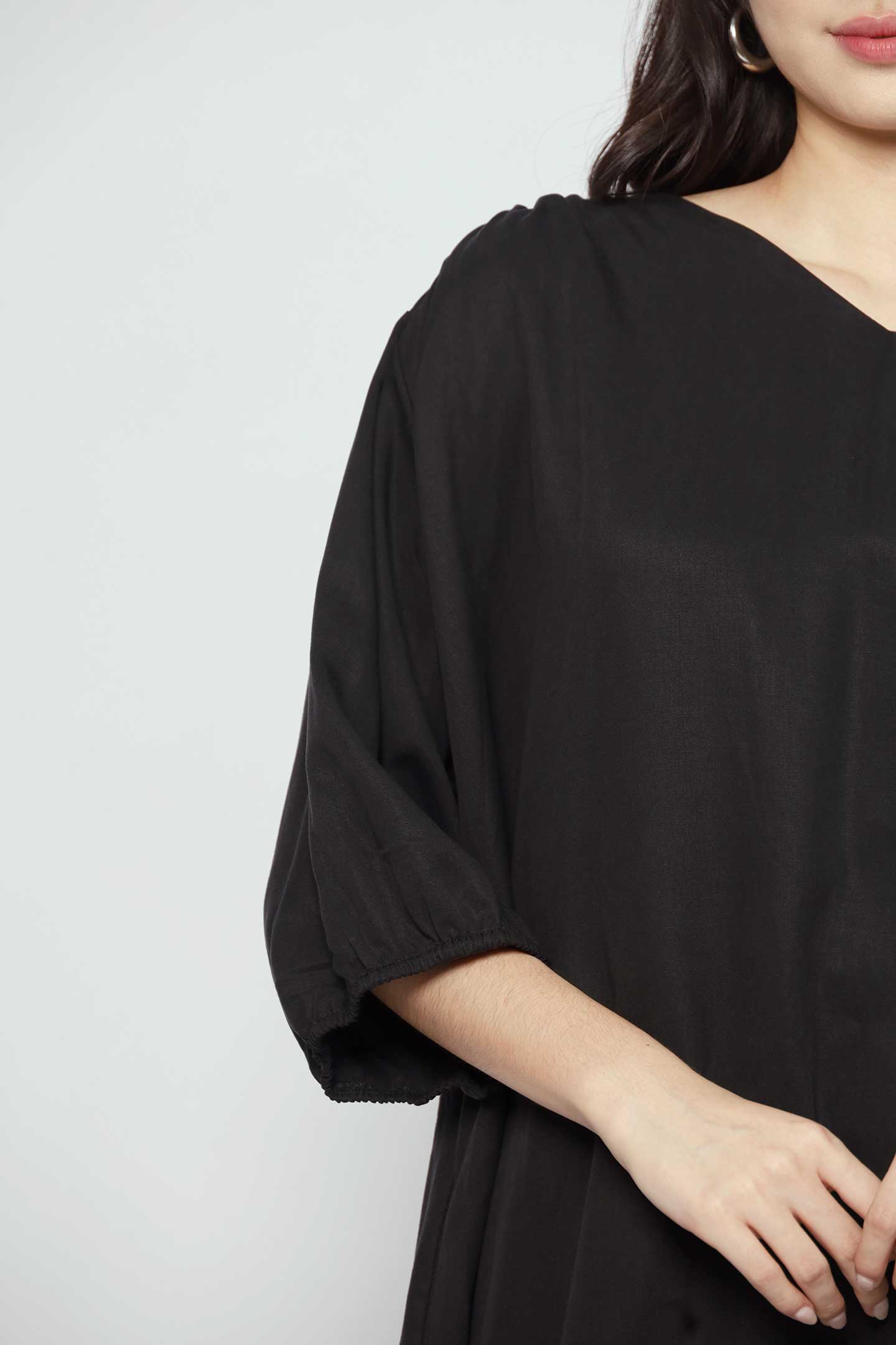 Benita Dress in Black