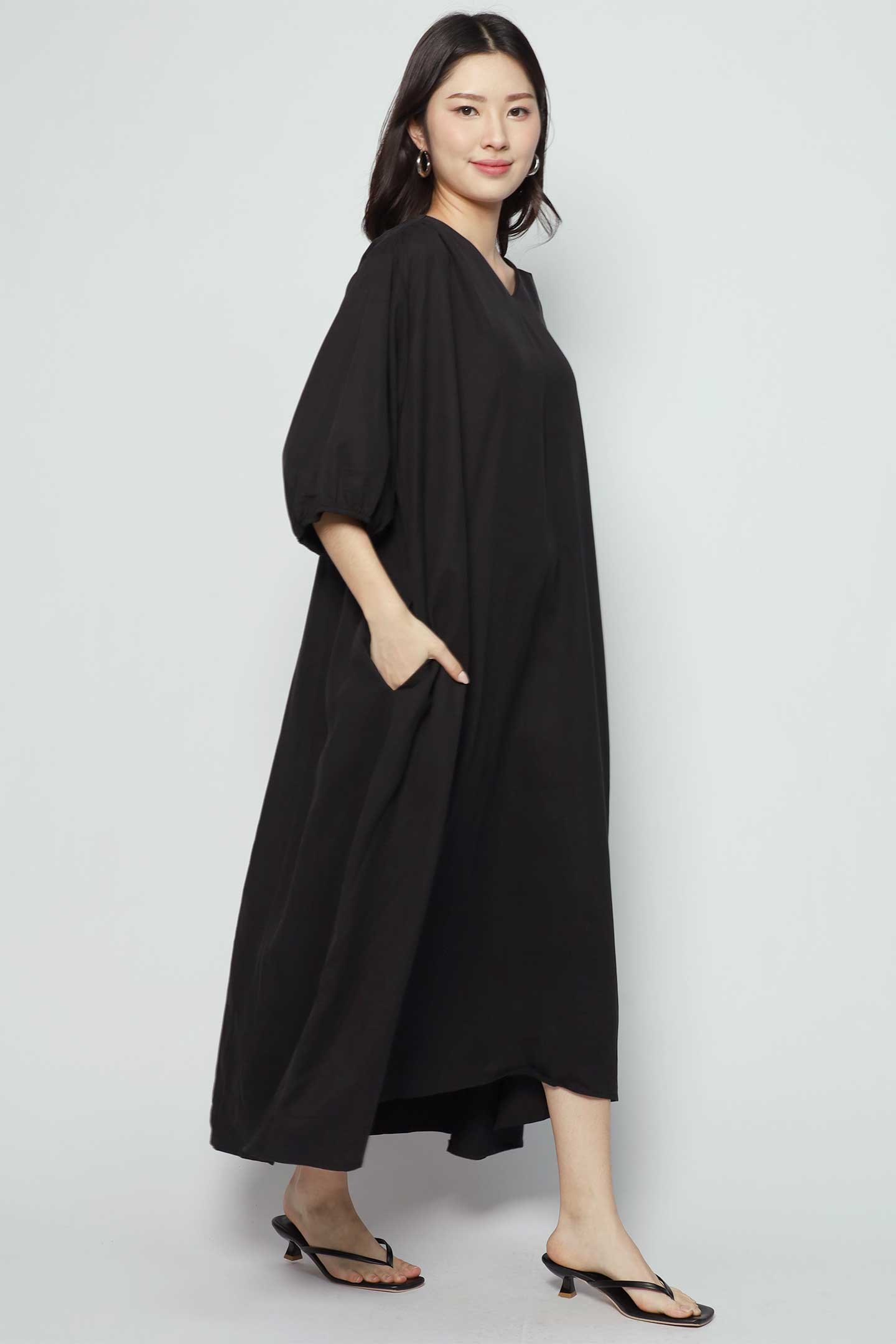 Benita Dress in Black