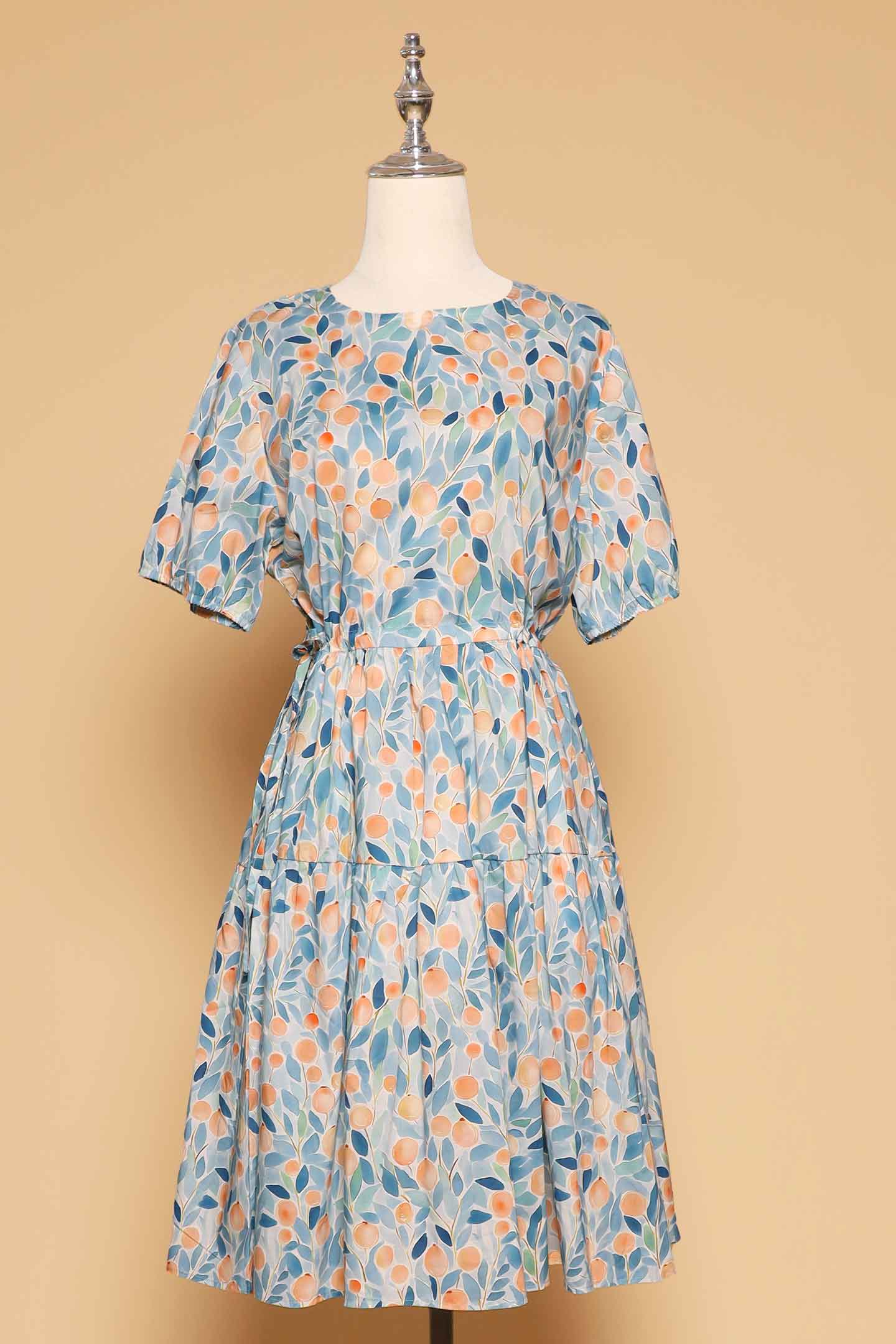 PO - Bianco Dress in Mandarin Garden