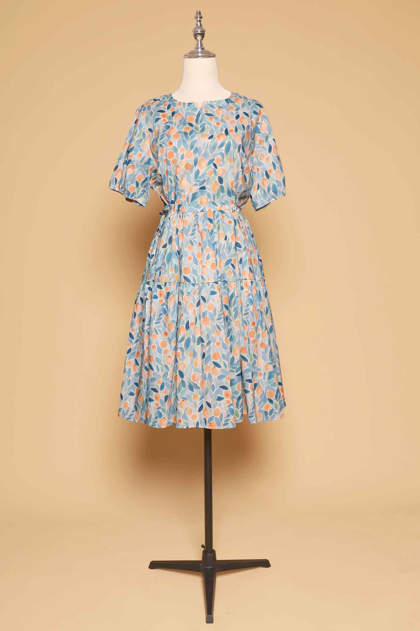 PO - Bianco Dress in Mandarin Garden