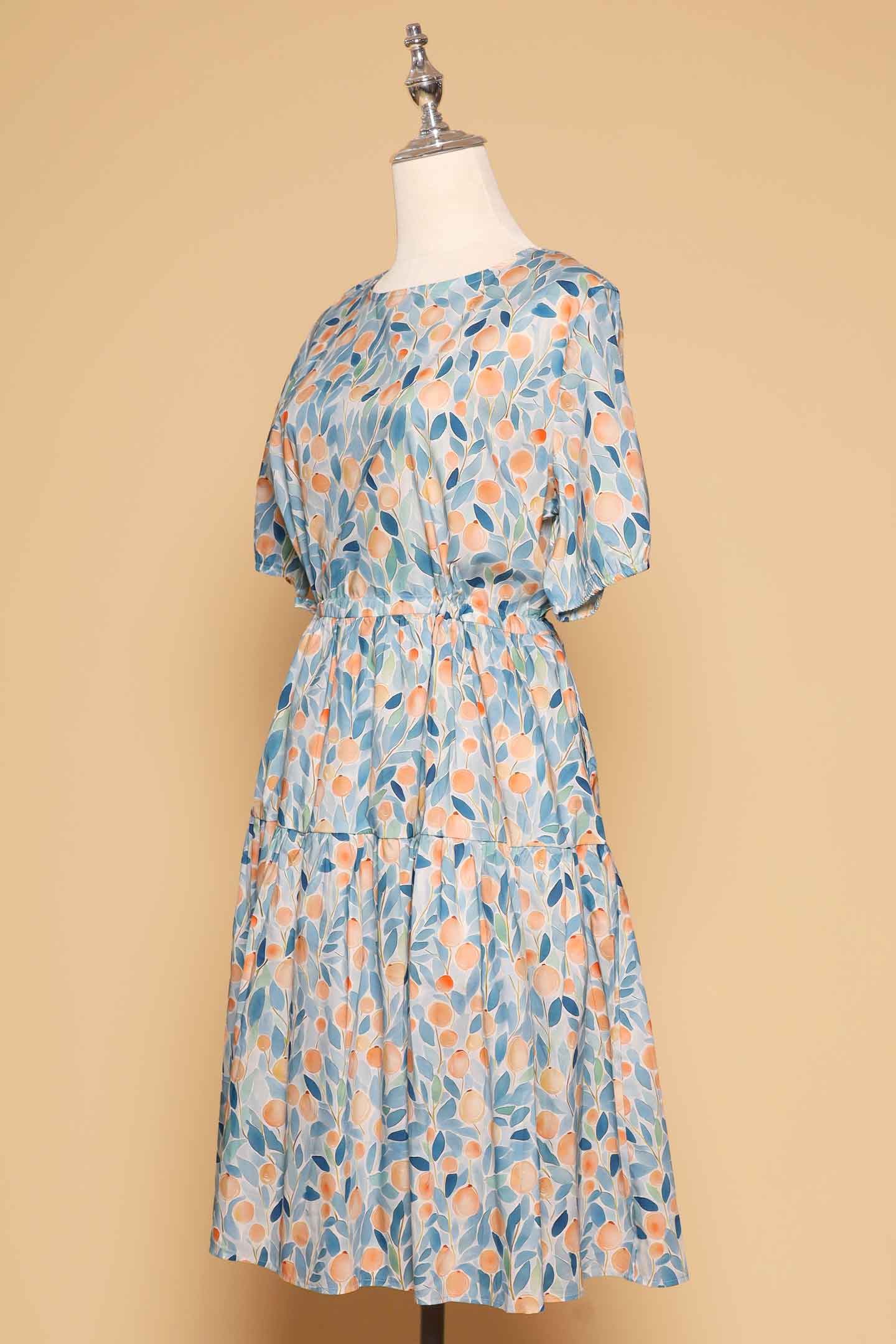 PO - Bianco Dress in Mandarin Garden