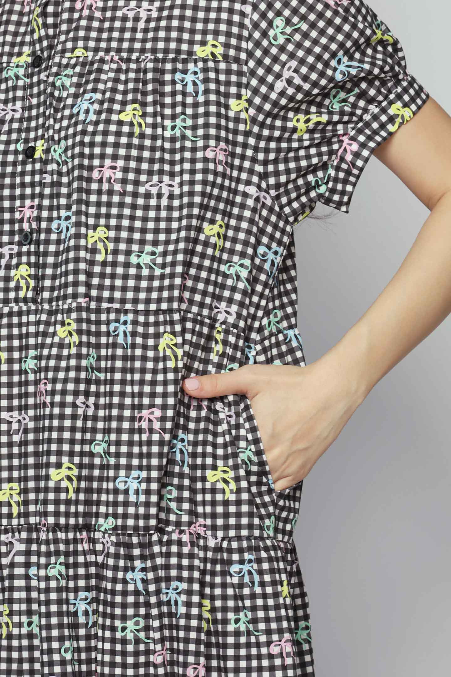 Bibi Dress in Candy Gingham