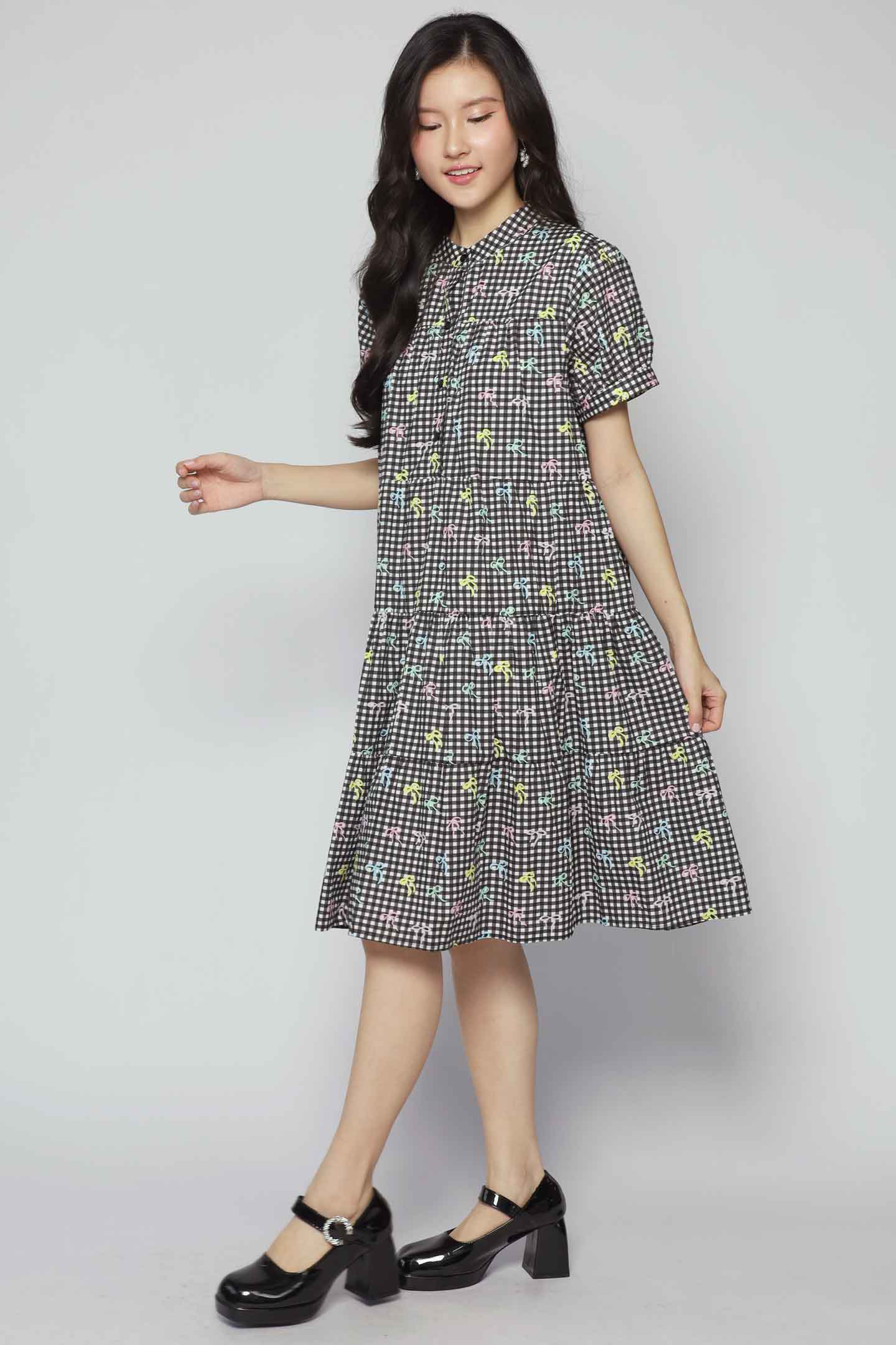 Bibi Dress in Candy Gingham