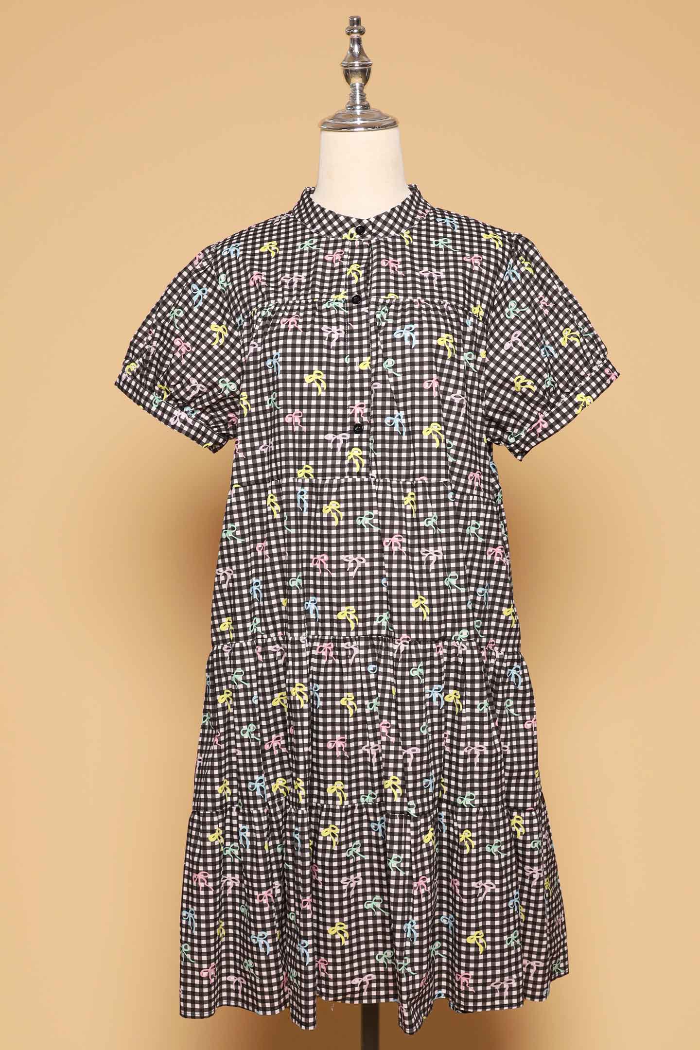 PO - Bibi Dress in Candy Gingham