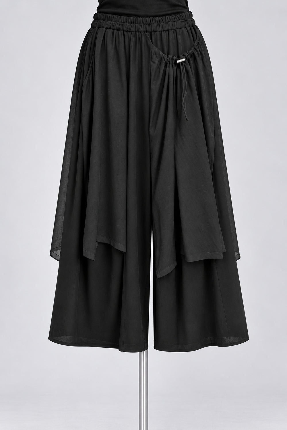 PO - Salora Layered Pants in Black