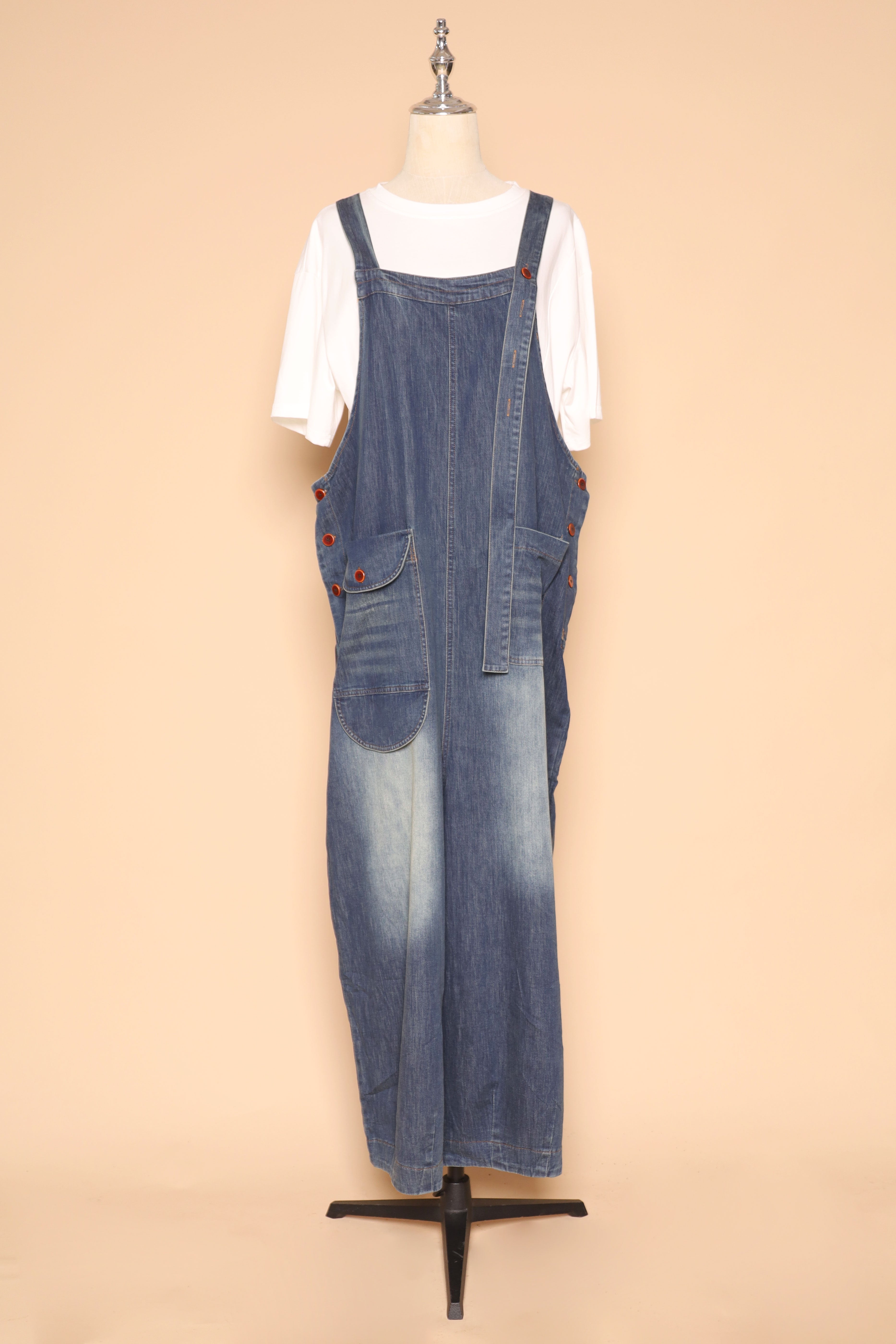 PO - Blanc Denim Jumpsuit