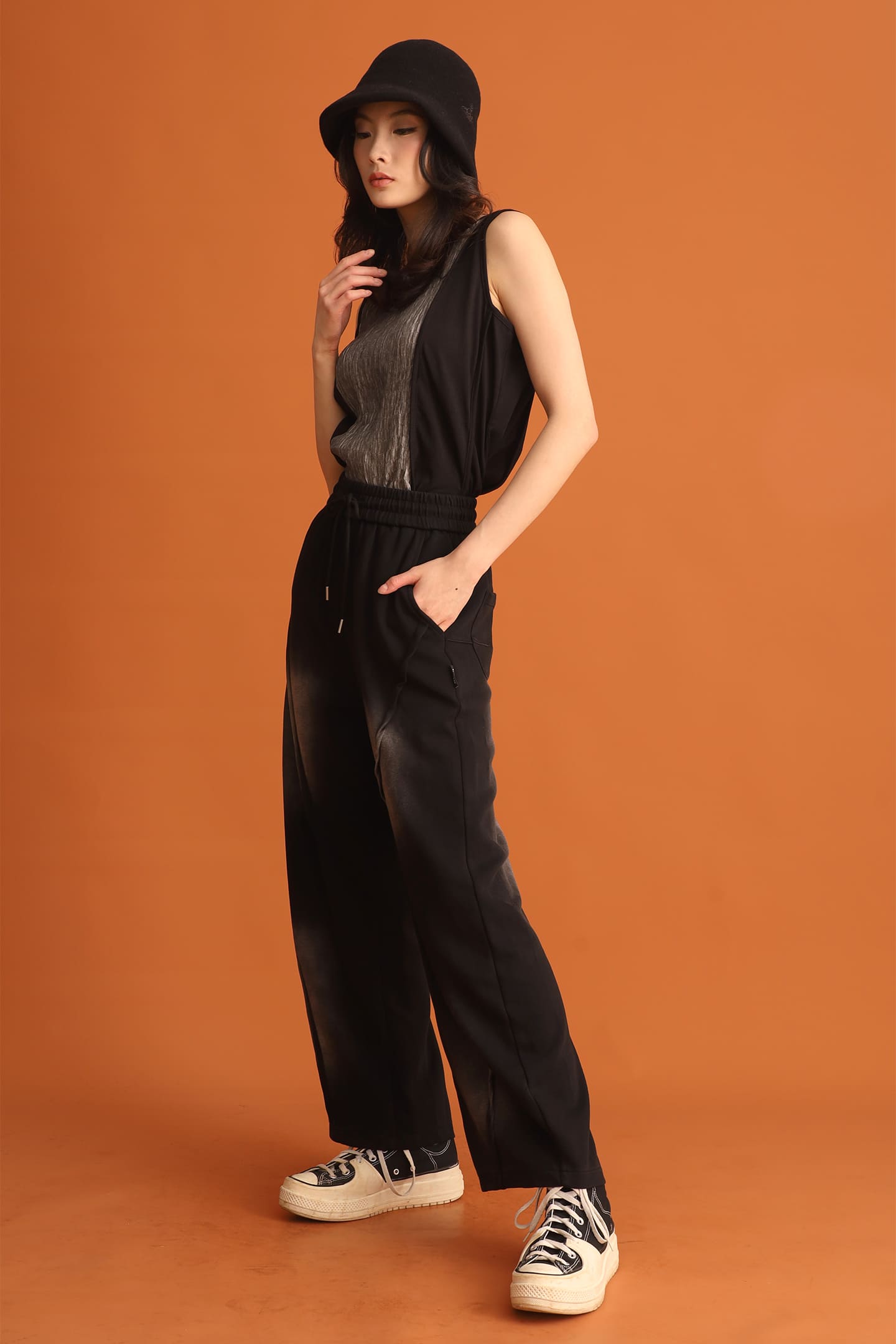 CHOSEN - Boa Pants in Black