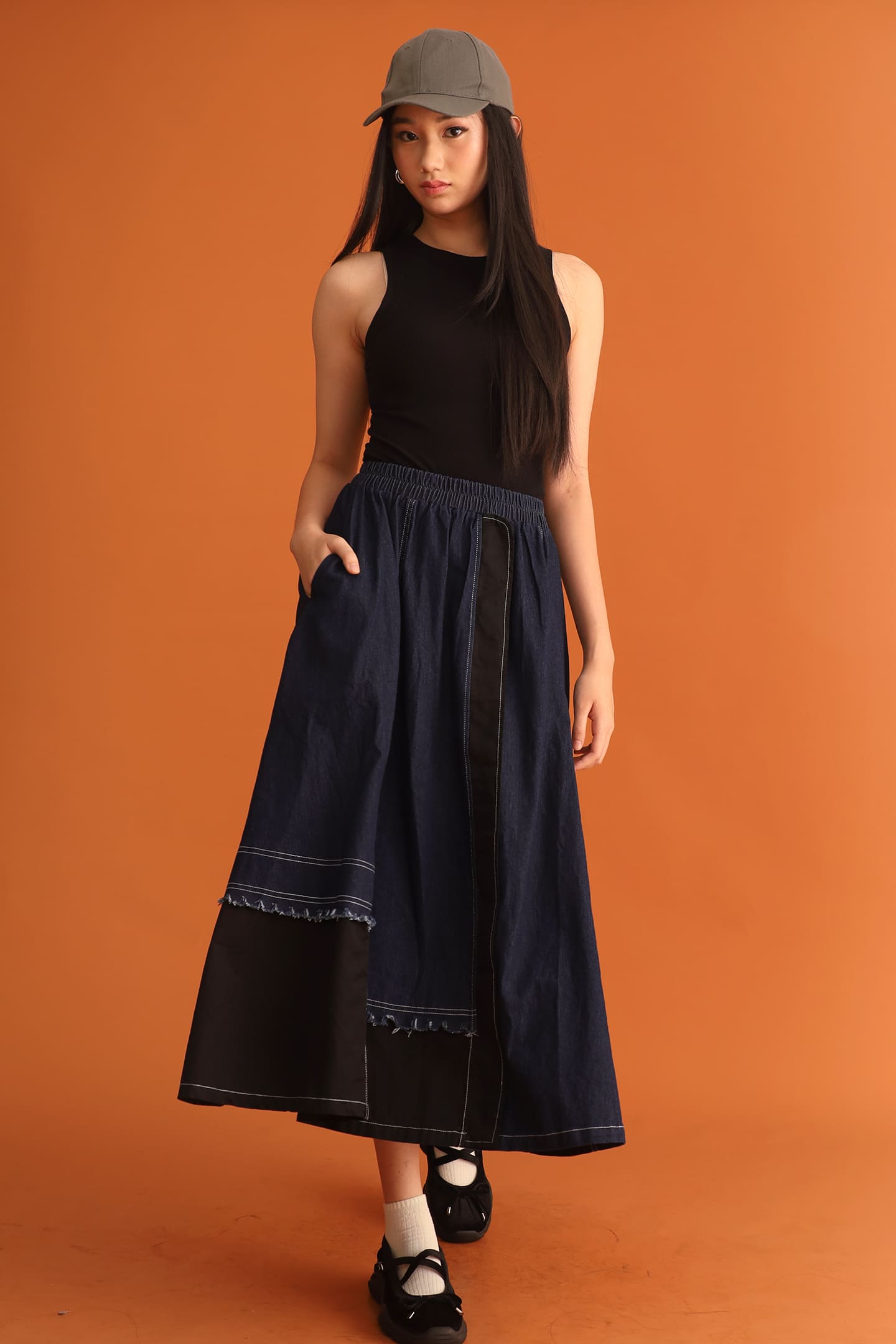 CHOSEN - Bogum Denim Skirt