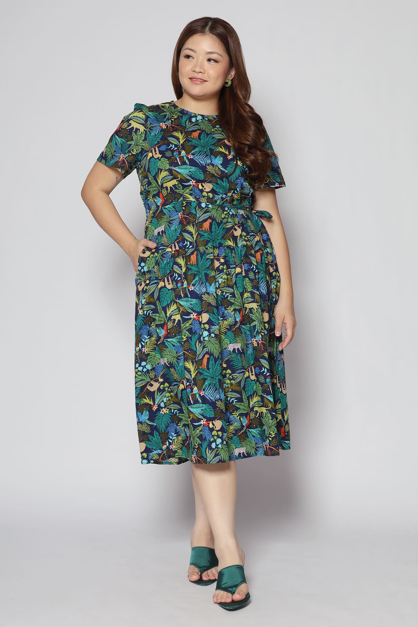 Bonnie Dress in Forest