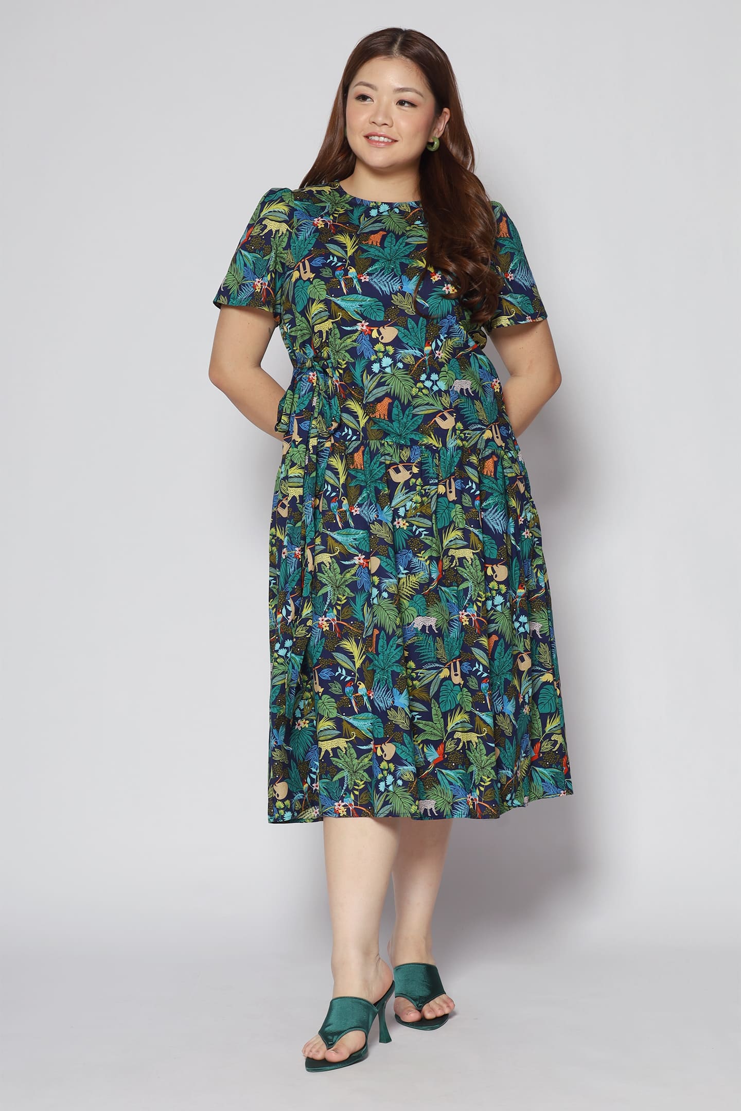 Bonnie Dress in Forest