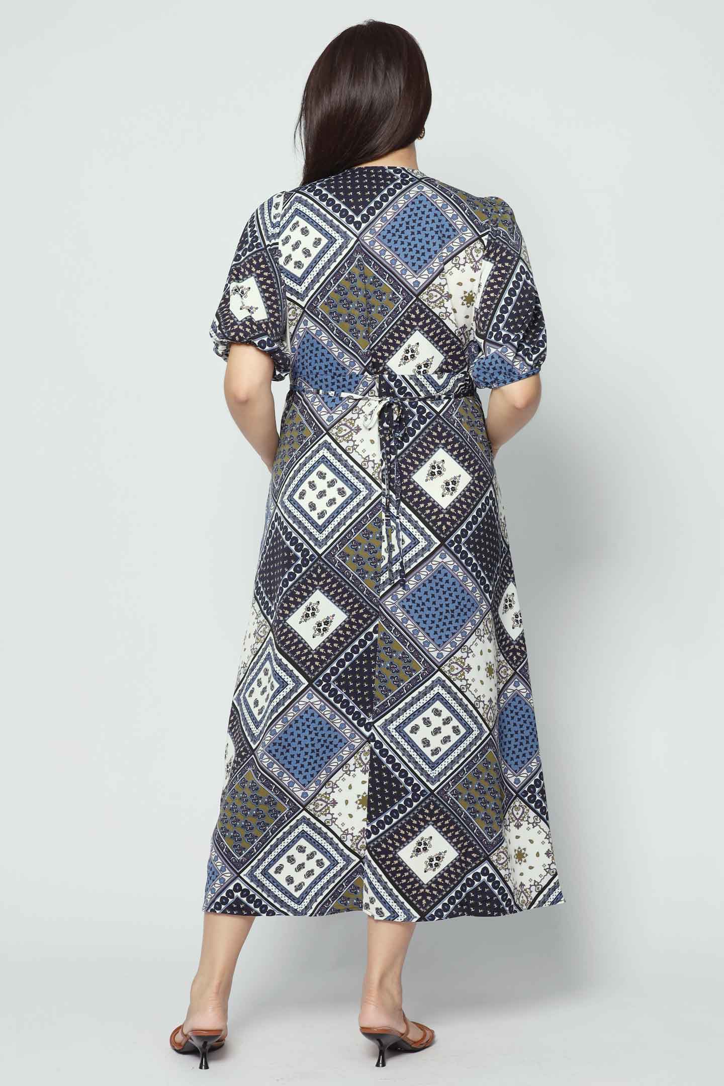 Boris Dress in Paisley