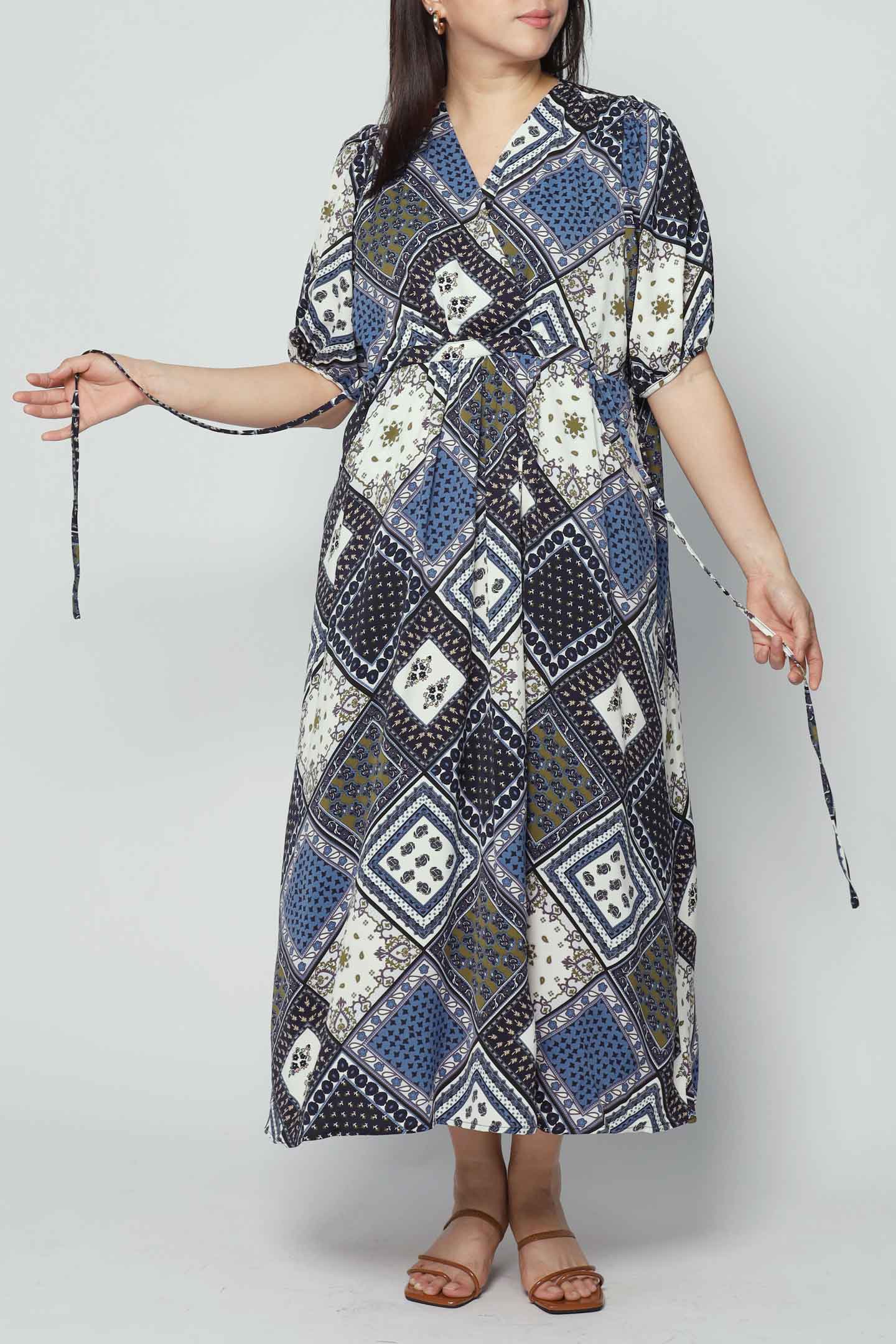 Boris Dress in Paisley