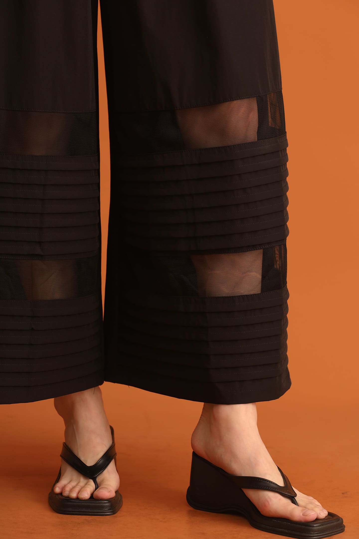 CHOSEN - Bo Young Mesh Pants in Black
