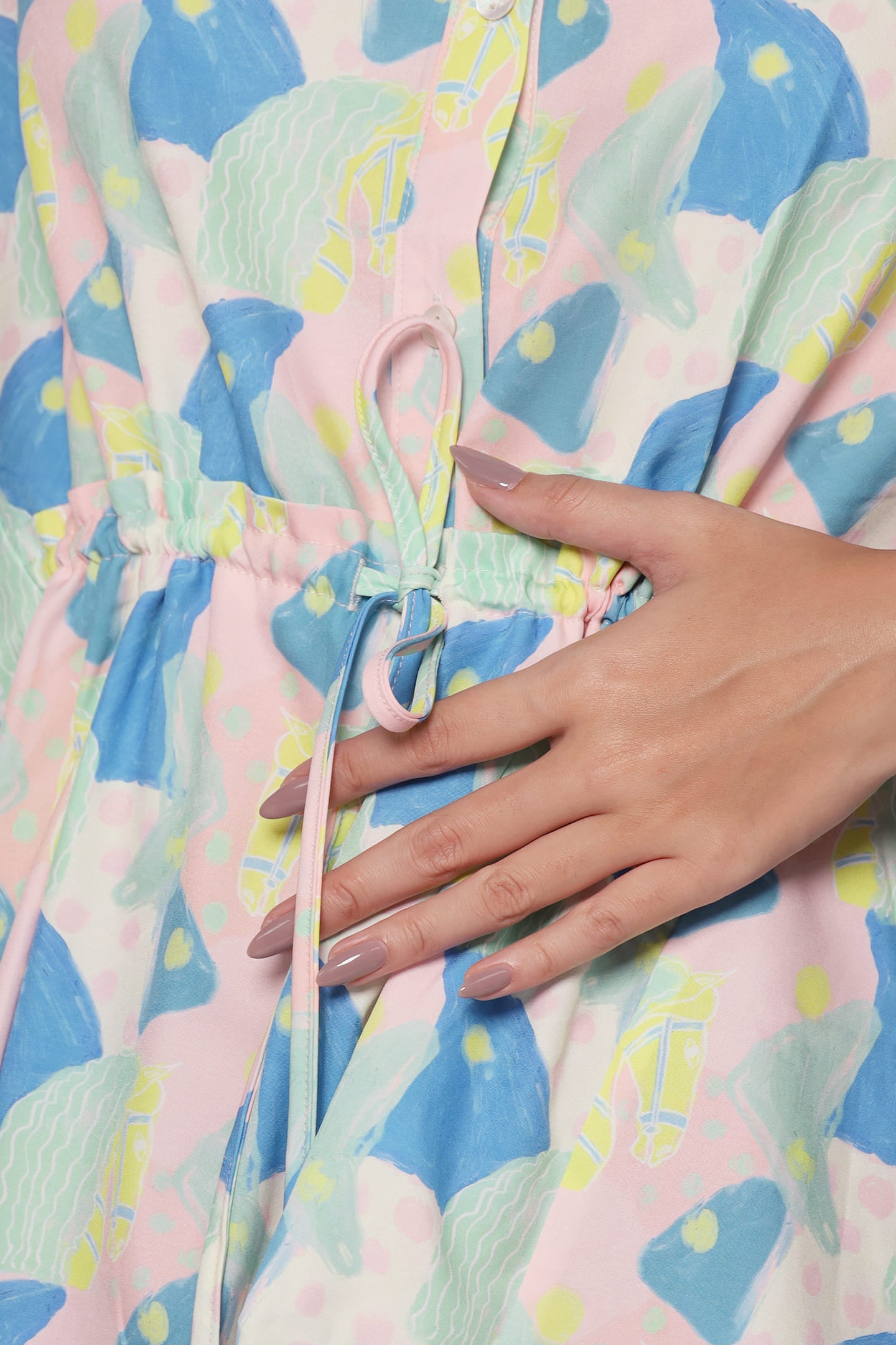 Bria Top in Sorbet Tiles