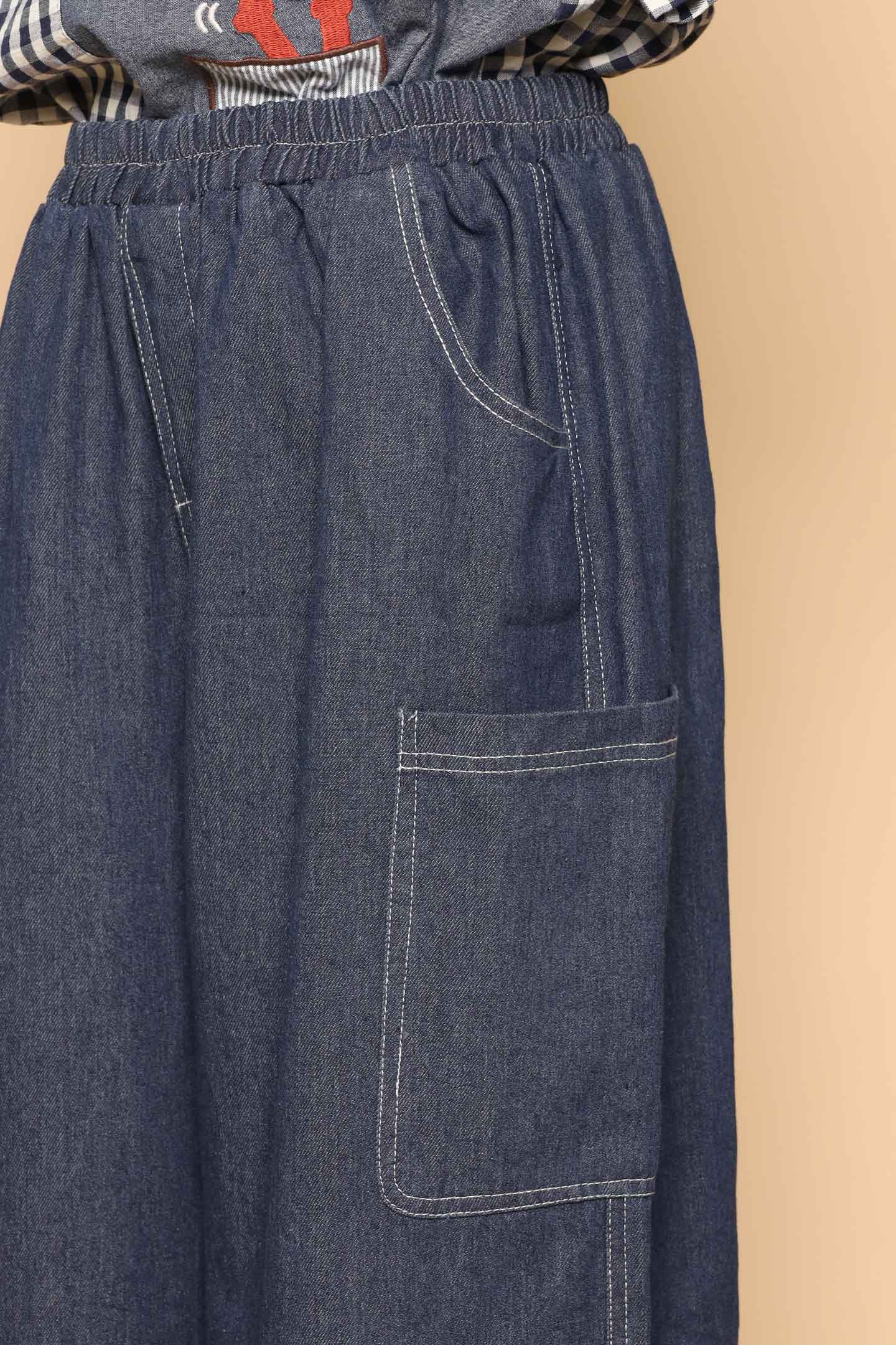 PO - Brinda Denim Culottes