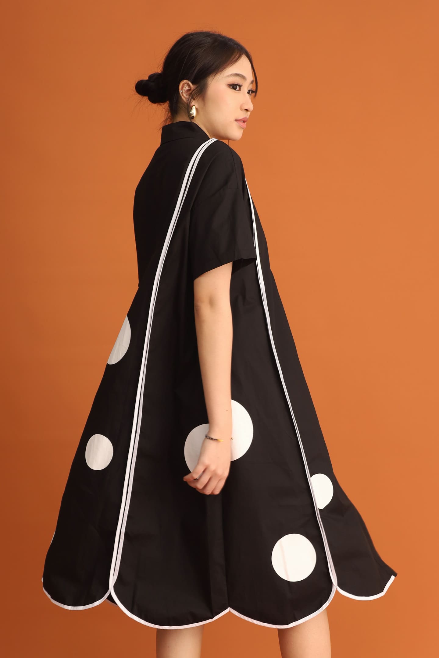 CHOSEN: Bruno Polkadot Shirt Dress