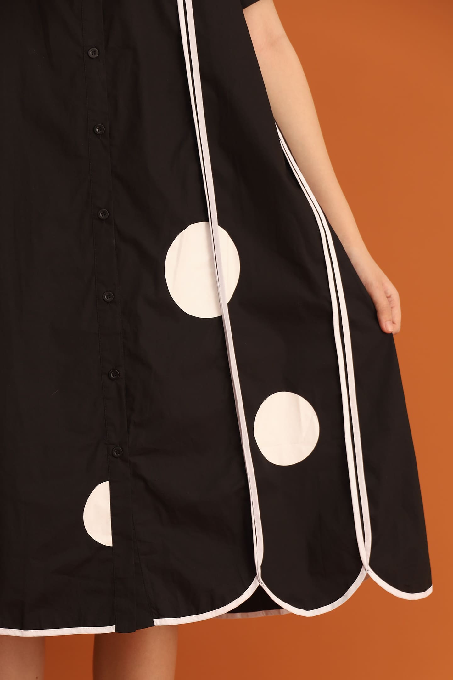 CHOSEN: Bruno Polkadot Shirt Dress