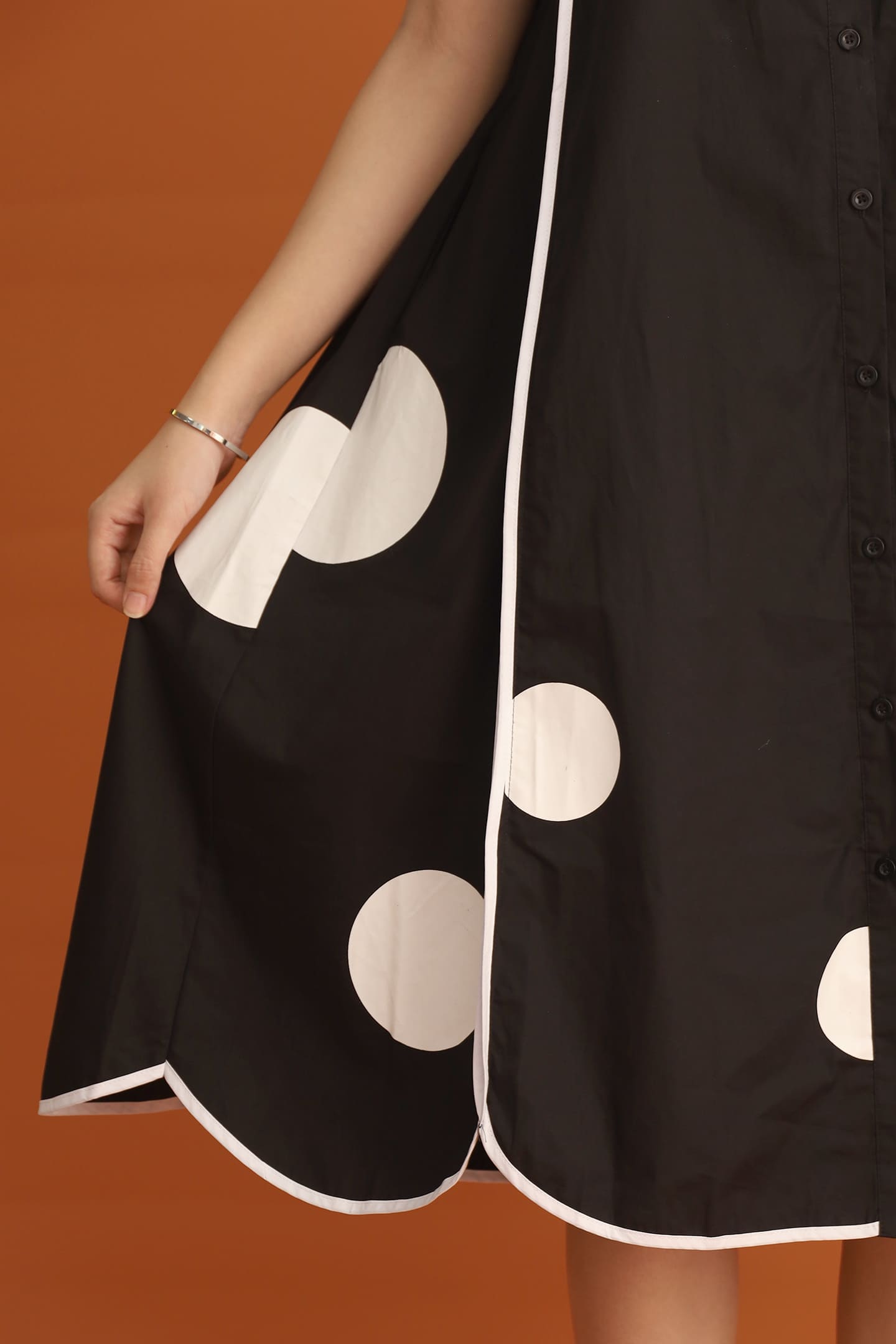 CHOSEN: Bruno Polkadot Shirt Dress