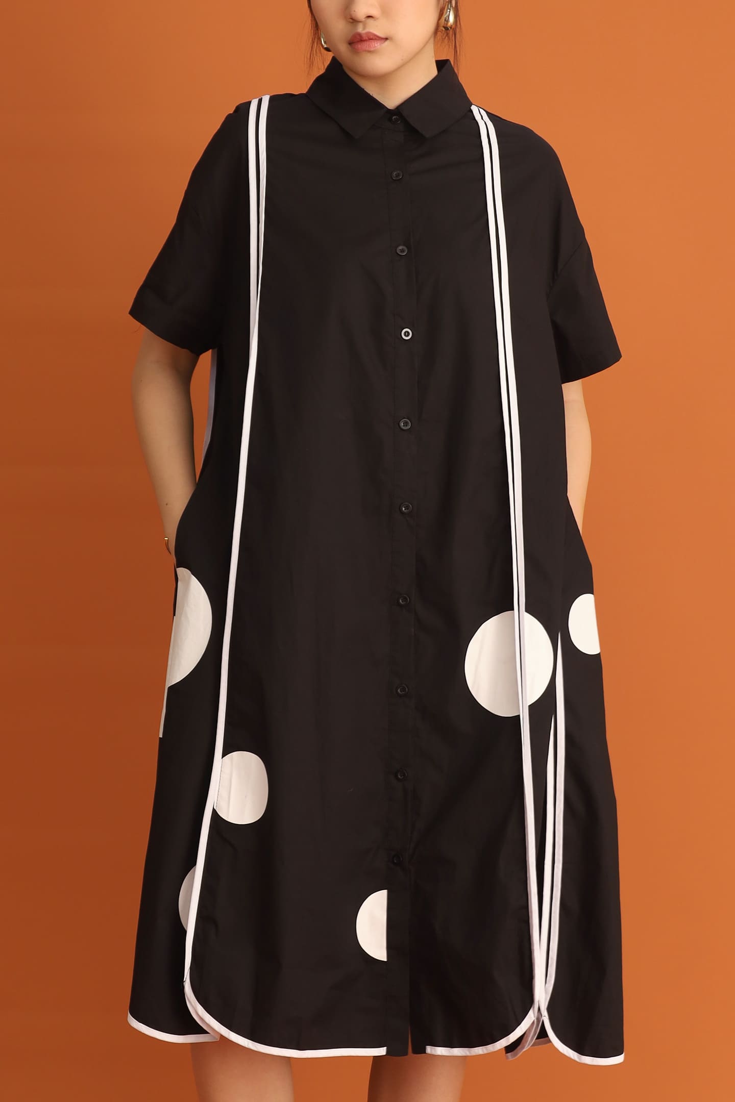 CHOSEN: Bruno Polkadot Shirt Dress