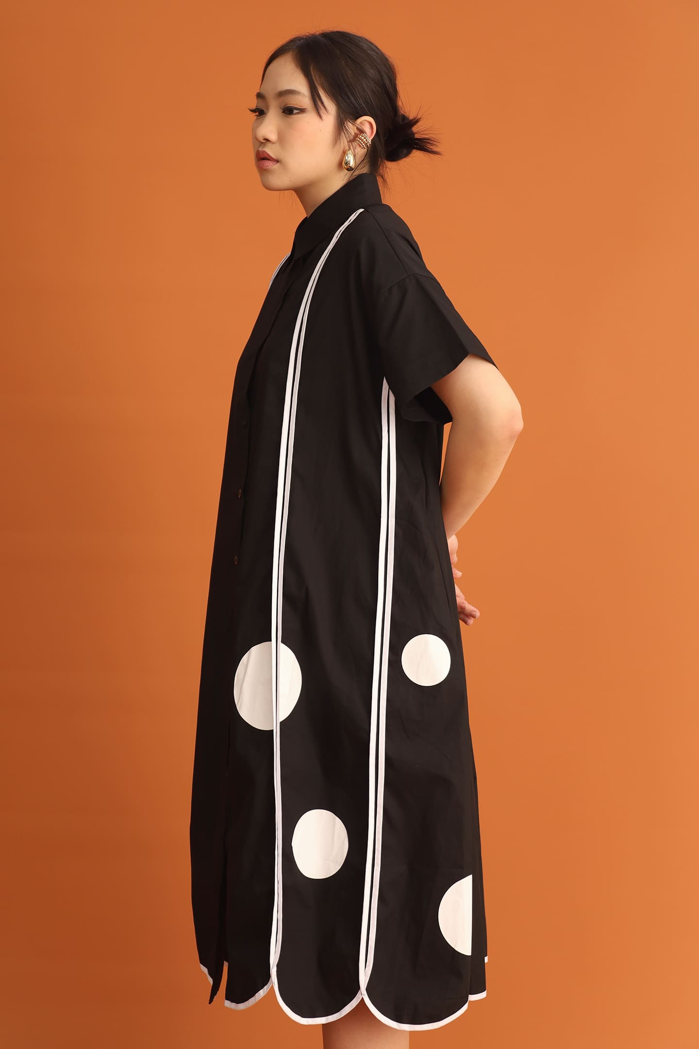 CHOSEN: Bruno Polkadot Shirt Dress