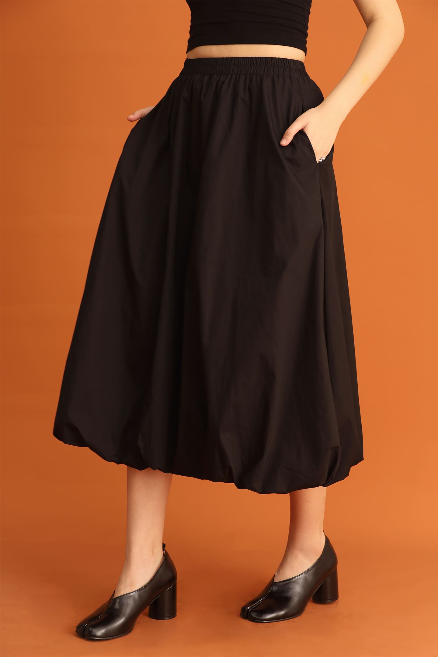 CHOSEN: Bubble Skirt in Black