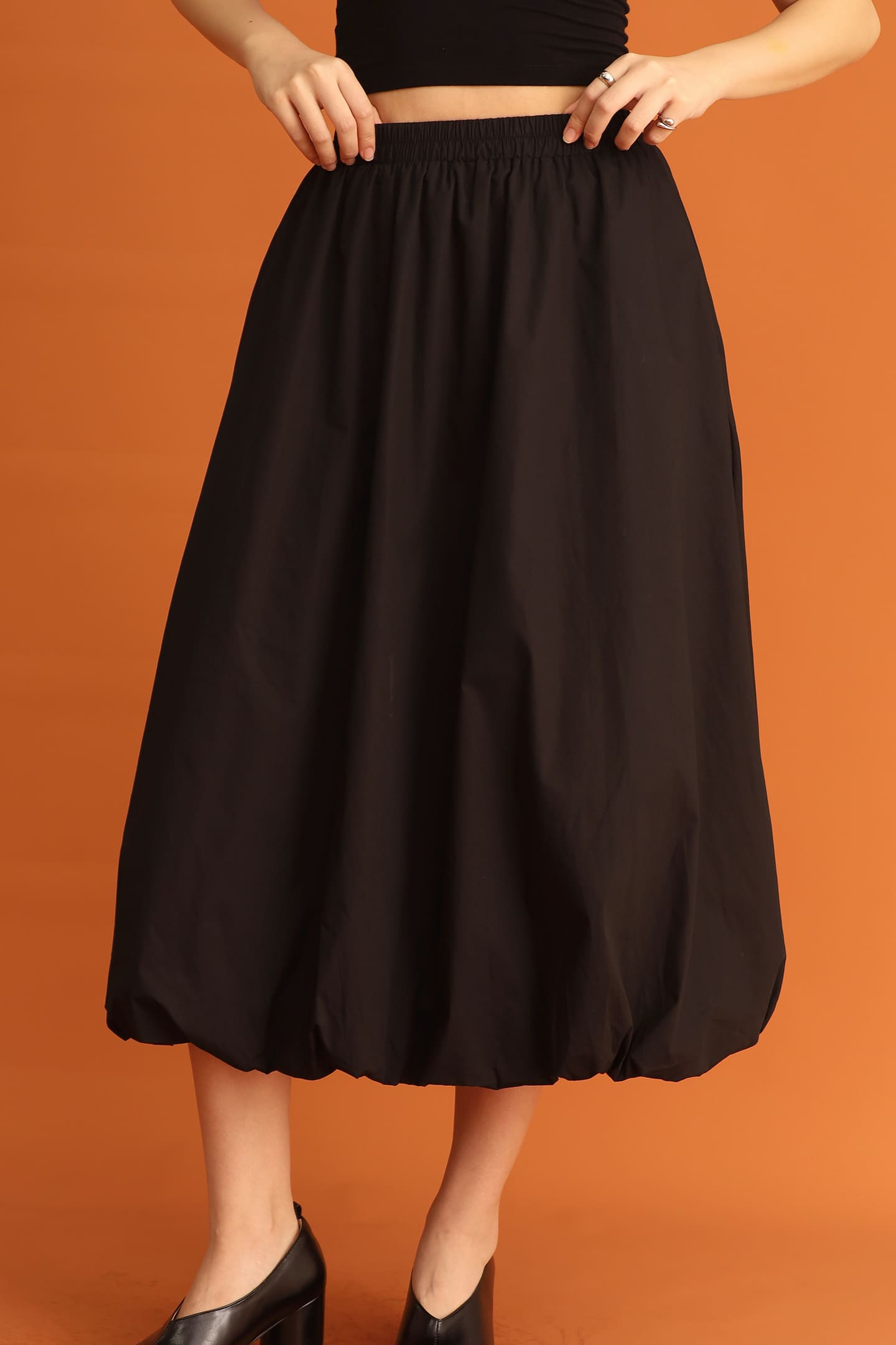 CHOSEN: Bubble Skirt in Black