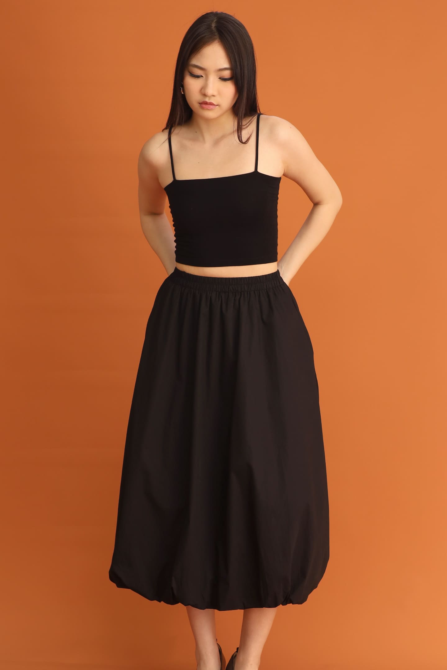 CHOSEN: Bubble Skirt in Black