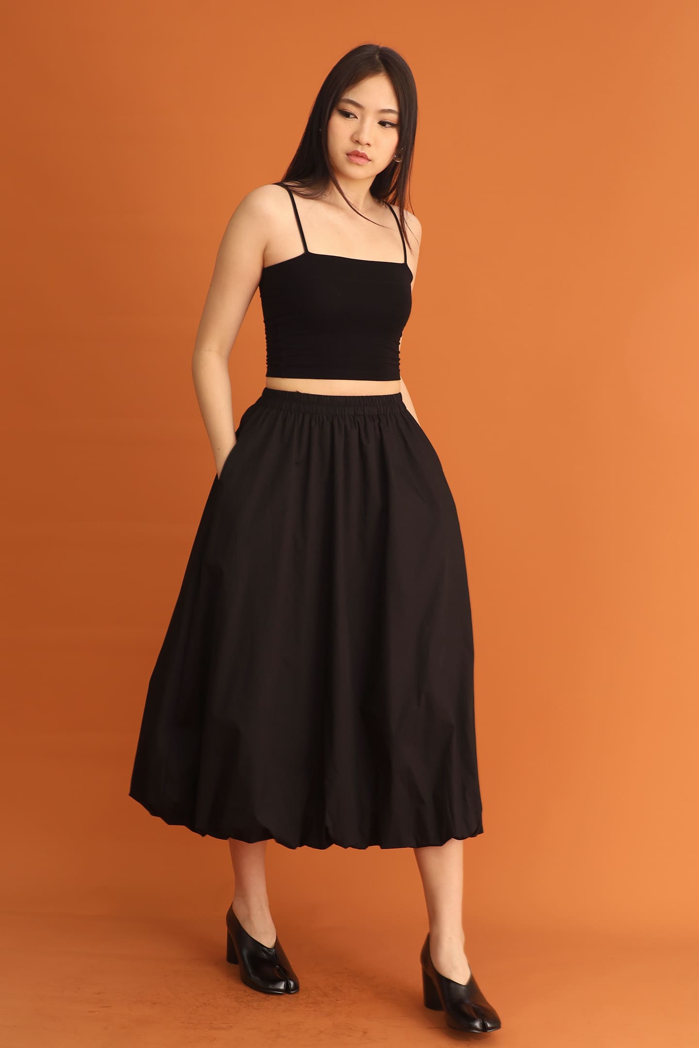 CHOSEN: Bubble Skirt in Black