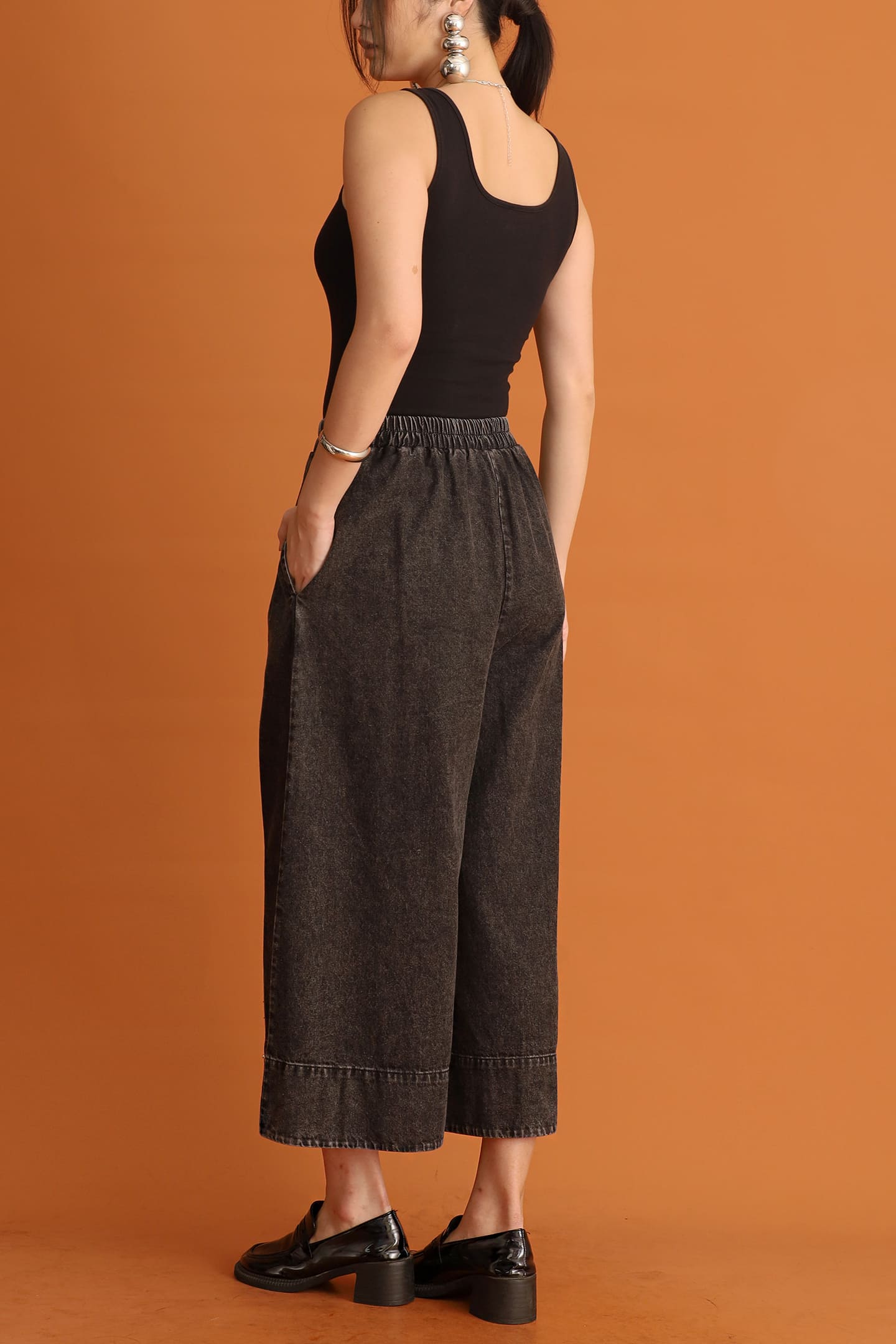CHOSEN - Bullet Denim Pants in Black