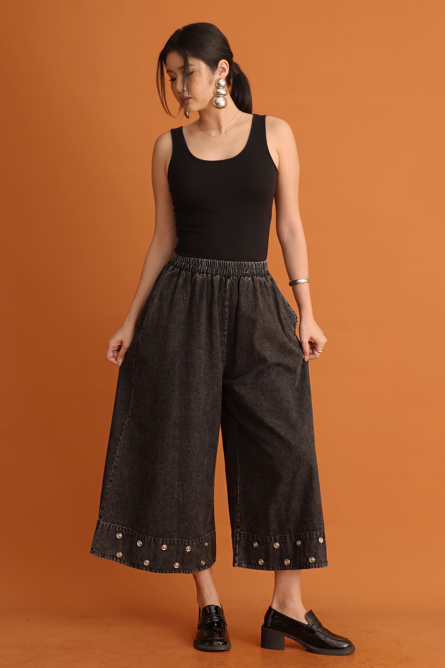 CHOSEN - Bullet Denim Pants in Black