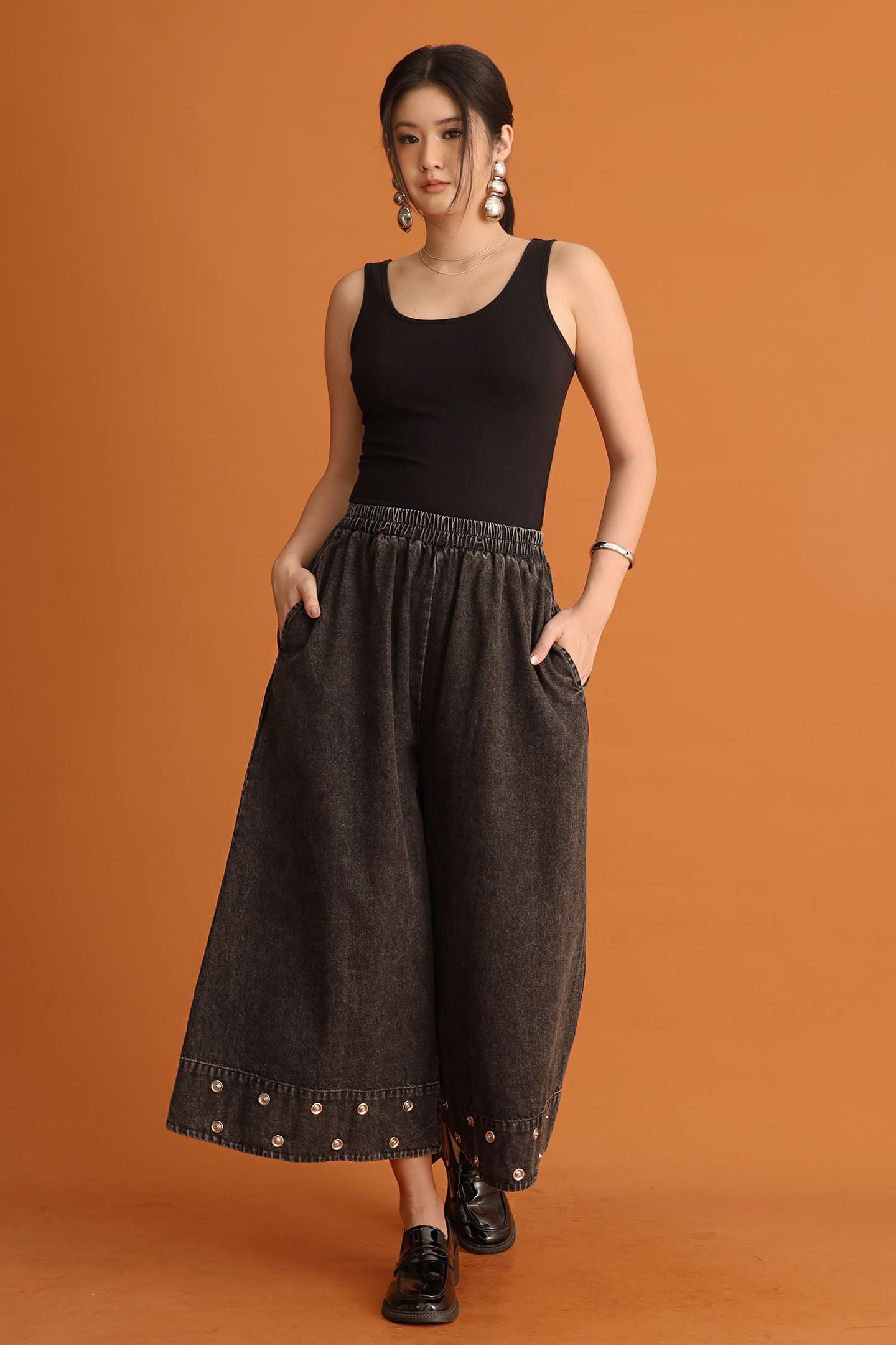 CHOSEN - Bullet Denim Pants in Black