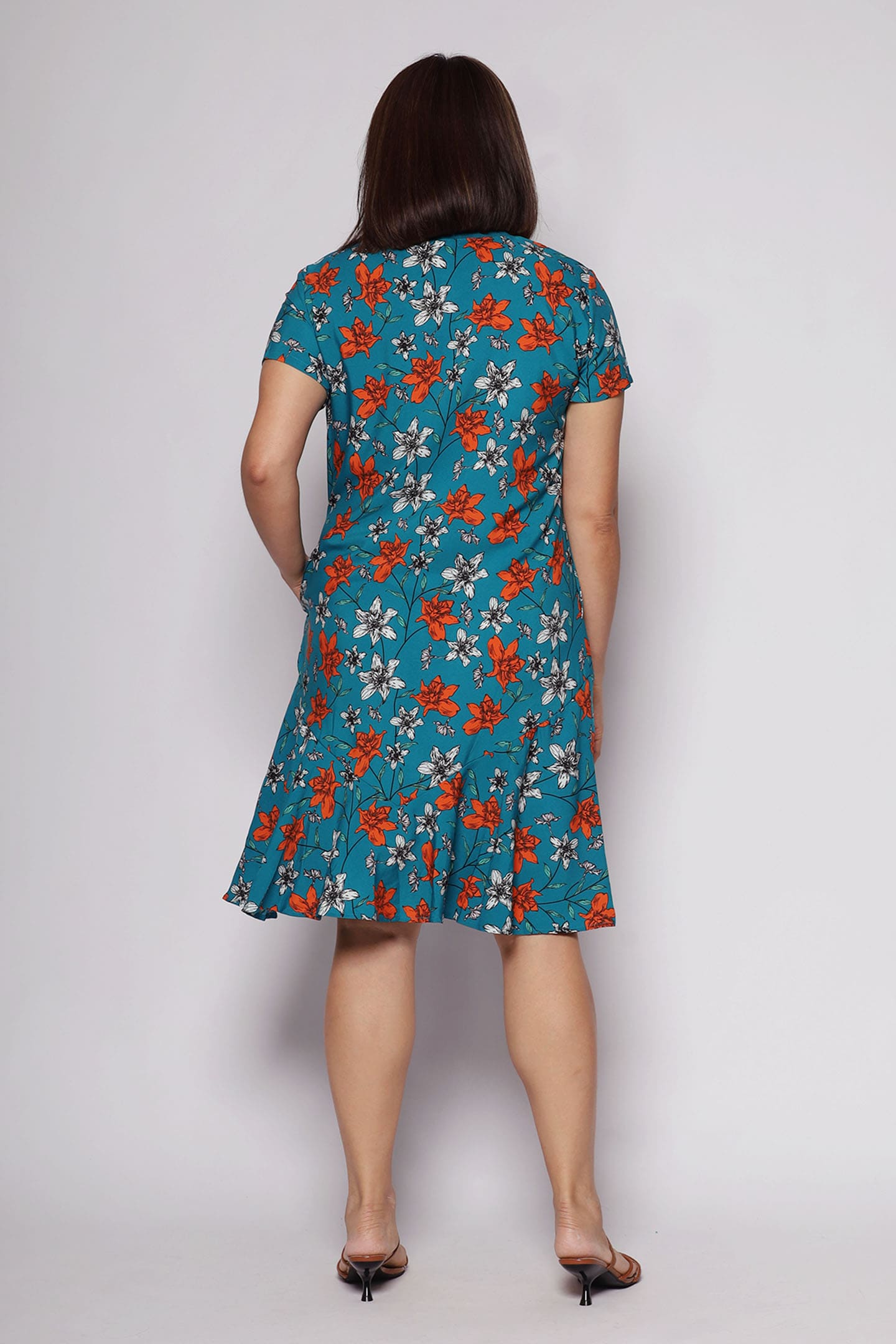 Bundchen Dress in Floral Fantasy