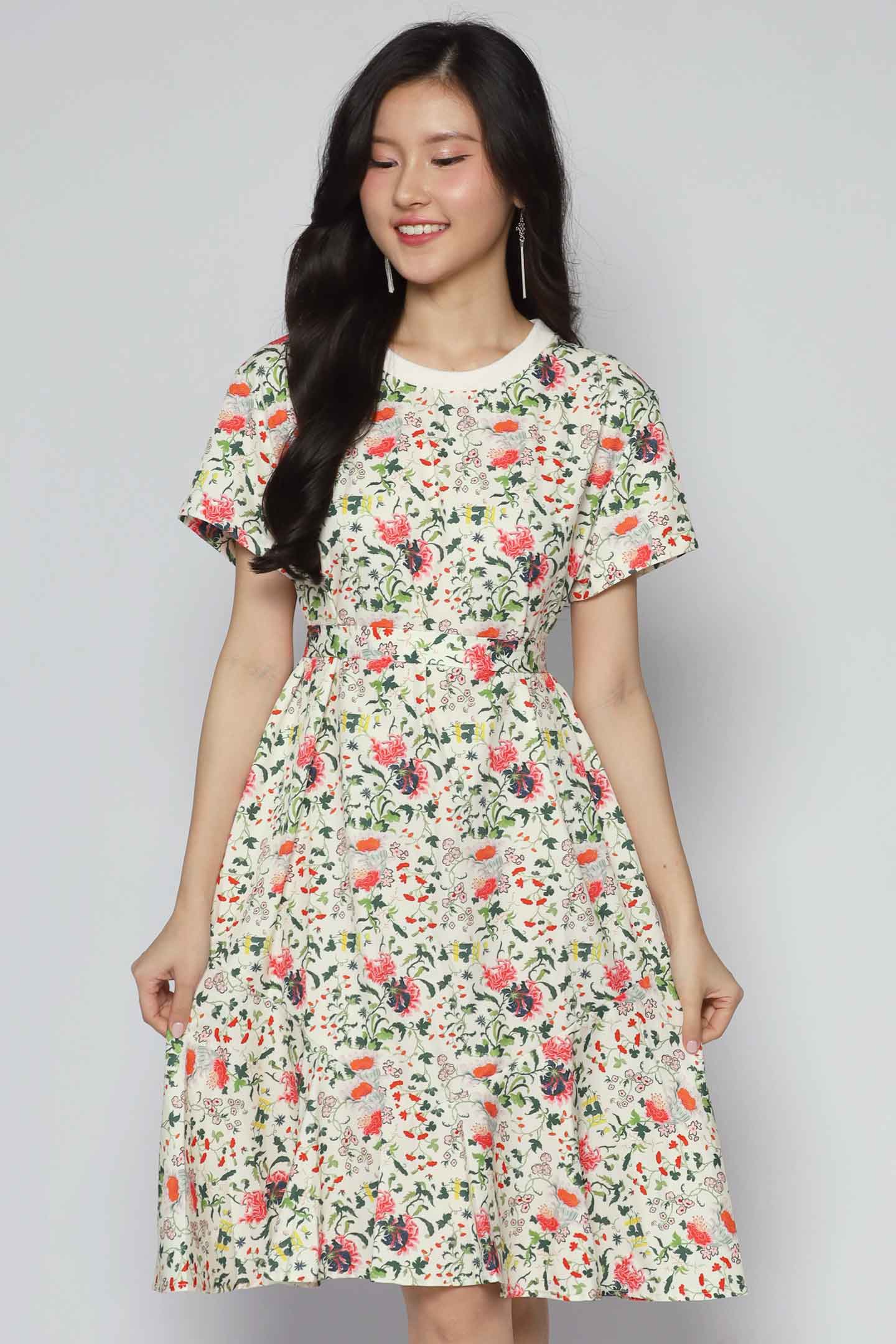 Bundchen Dress in Garden Sonata