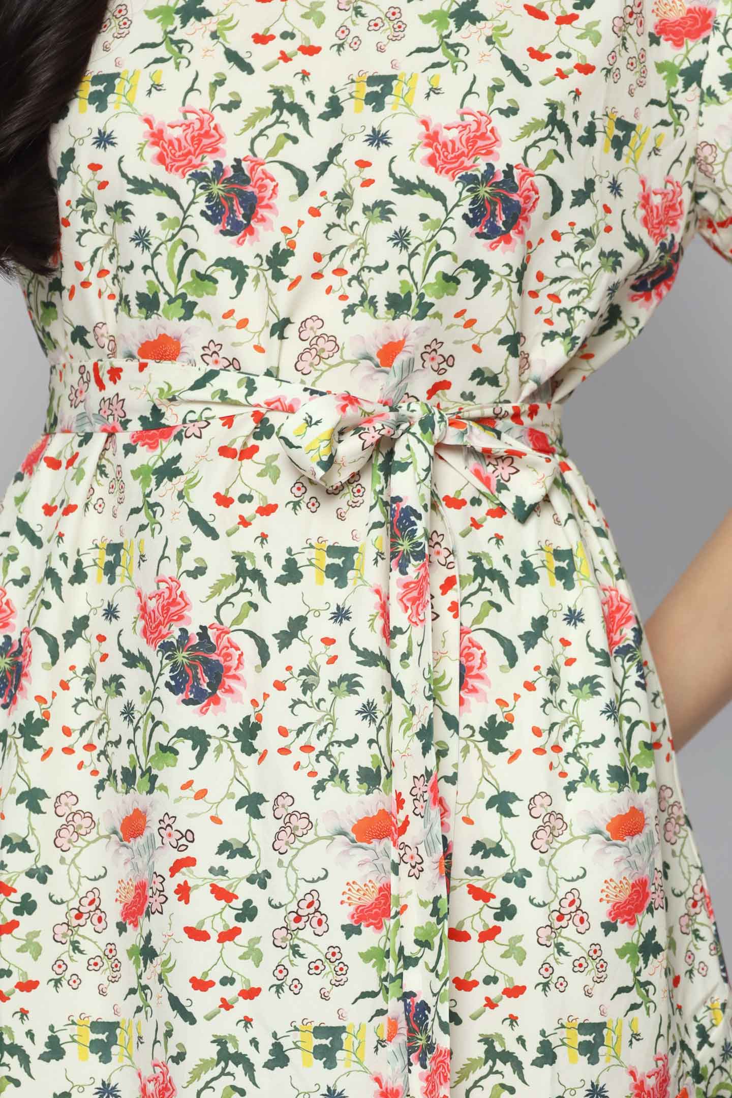 Bundchen Dress in Garden Sonata