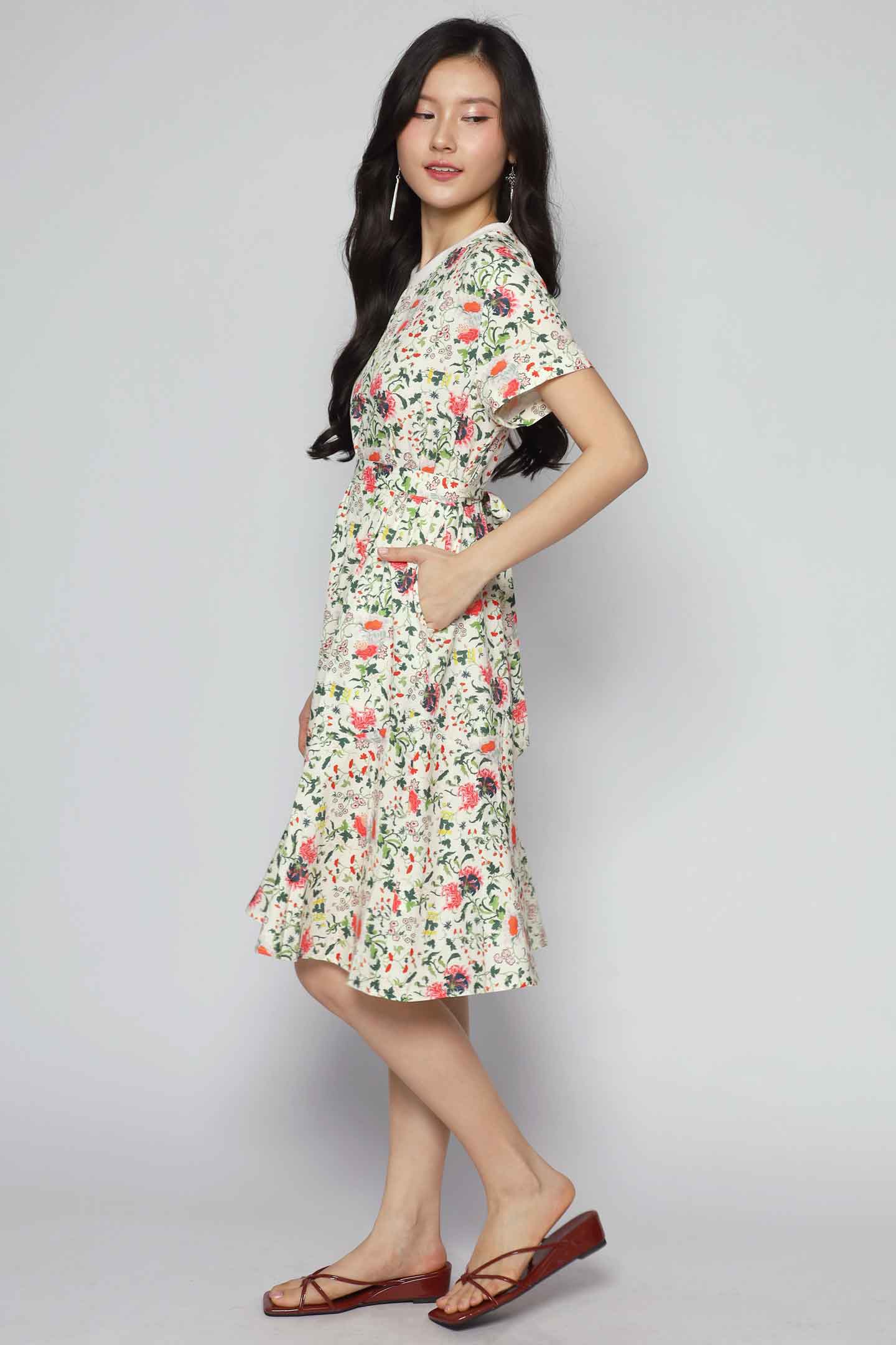 Bundchen Dress in Garden Sonata